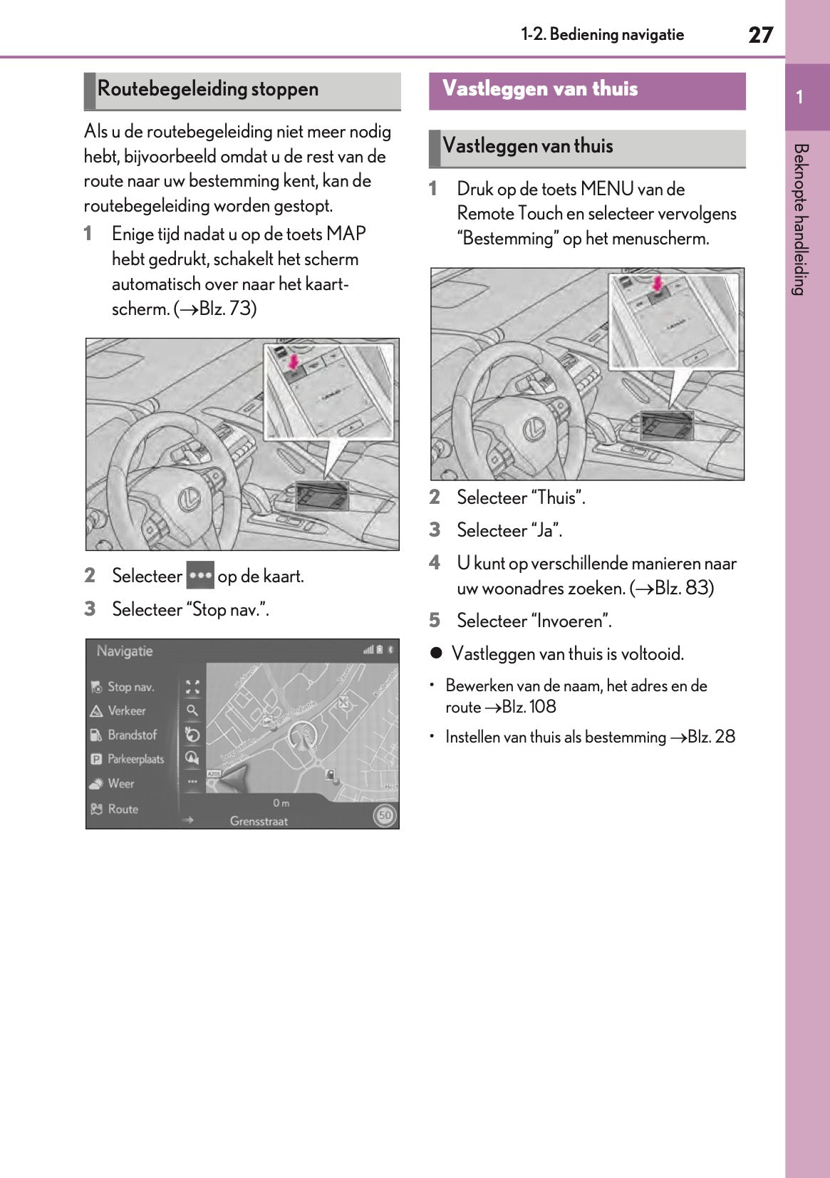2021-2023 Lexus LC 500 Convertible Navigatie Handleiding | Nederlands