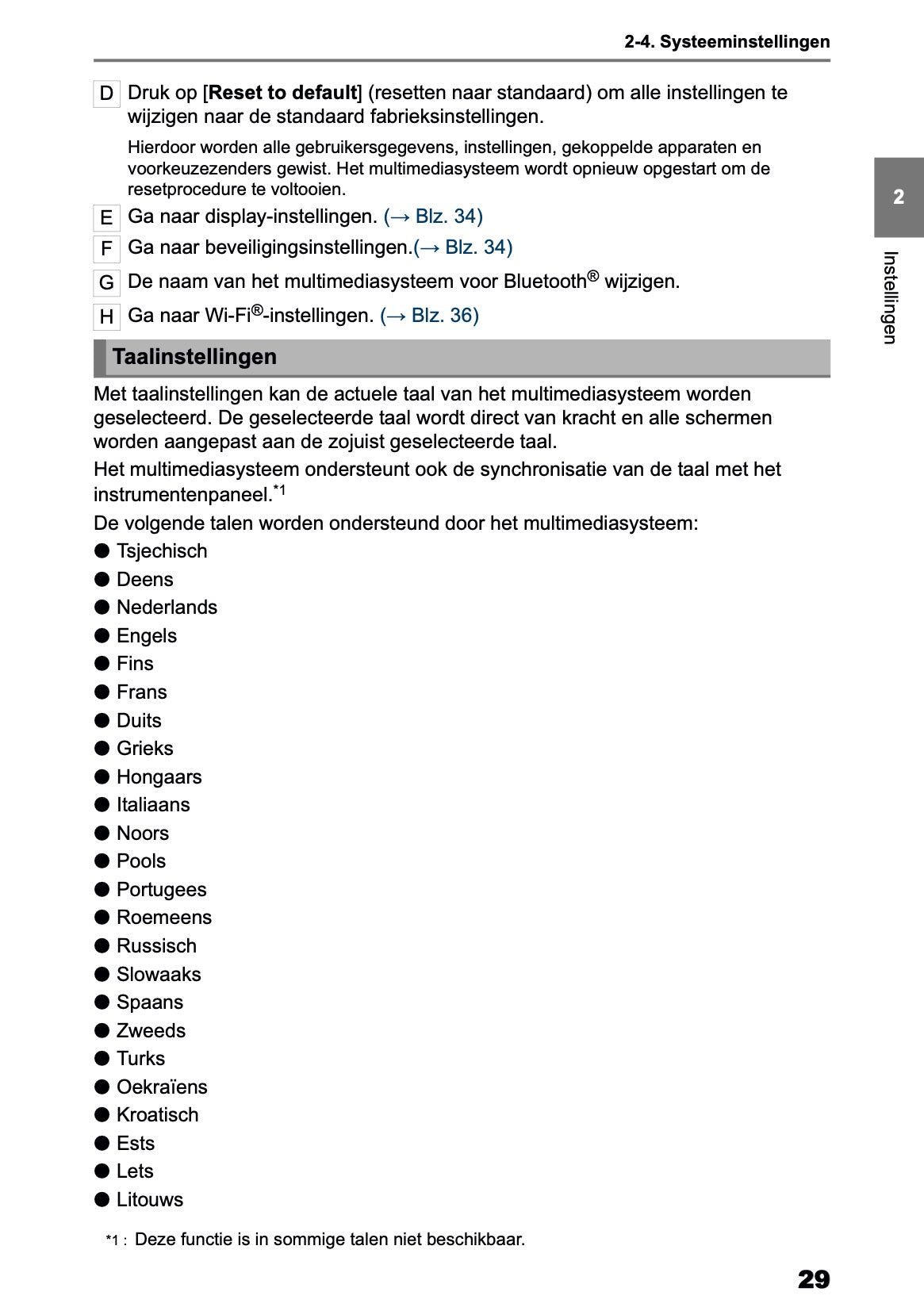 2025-2026 Toyota Yaris Hybrid Multimedia Handleiding | Nederlands