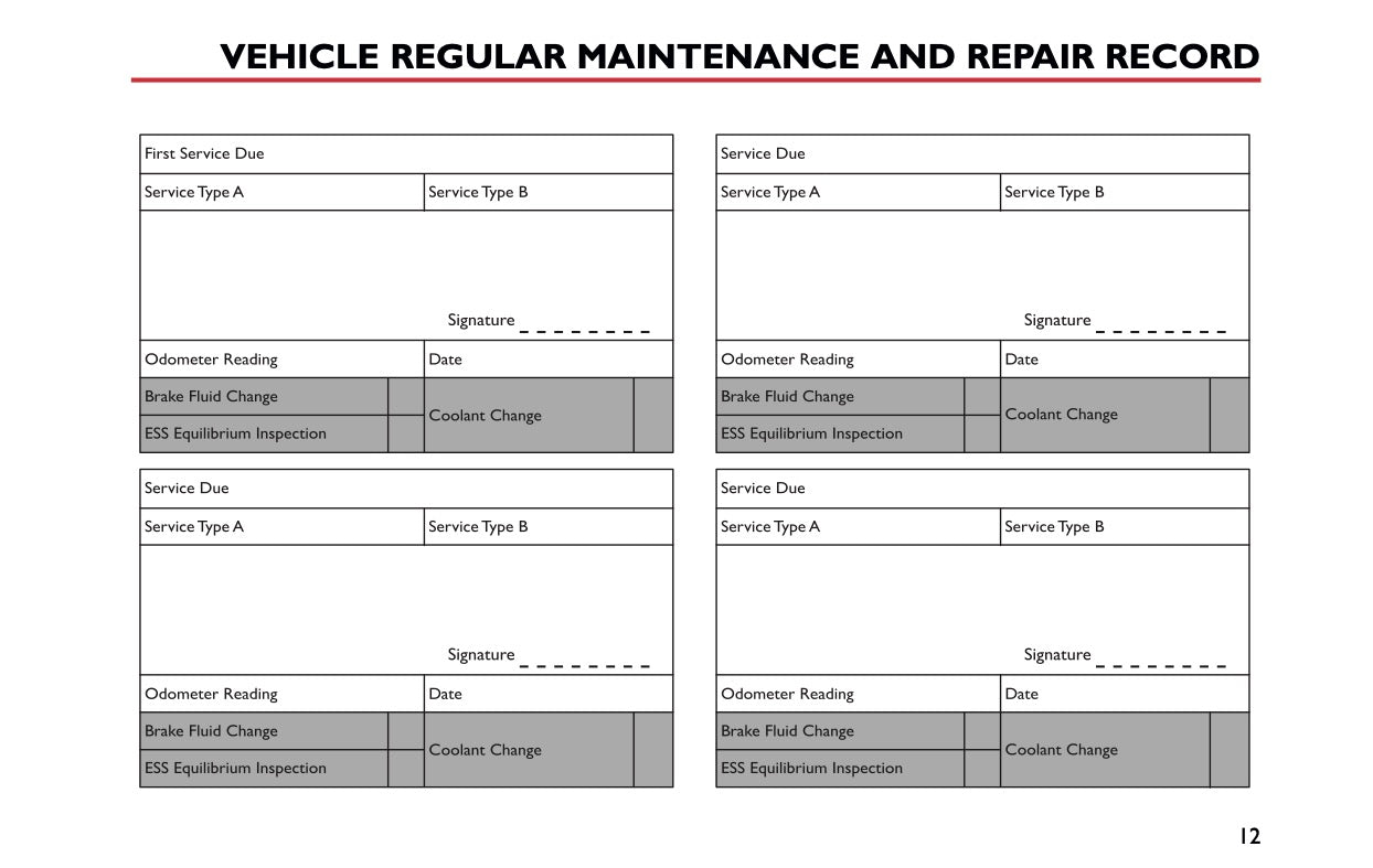 2023 MG EHS Maintenance Book | English