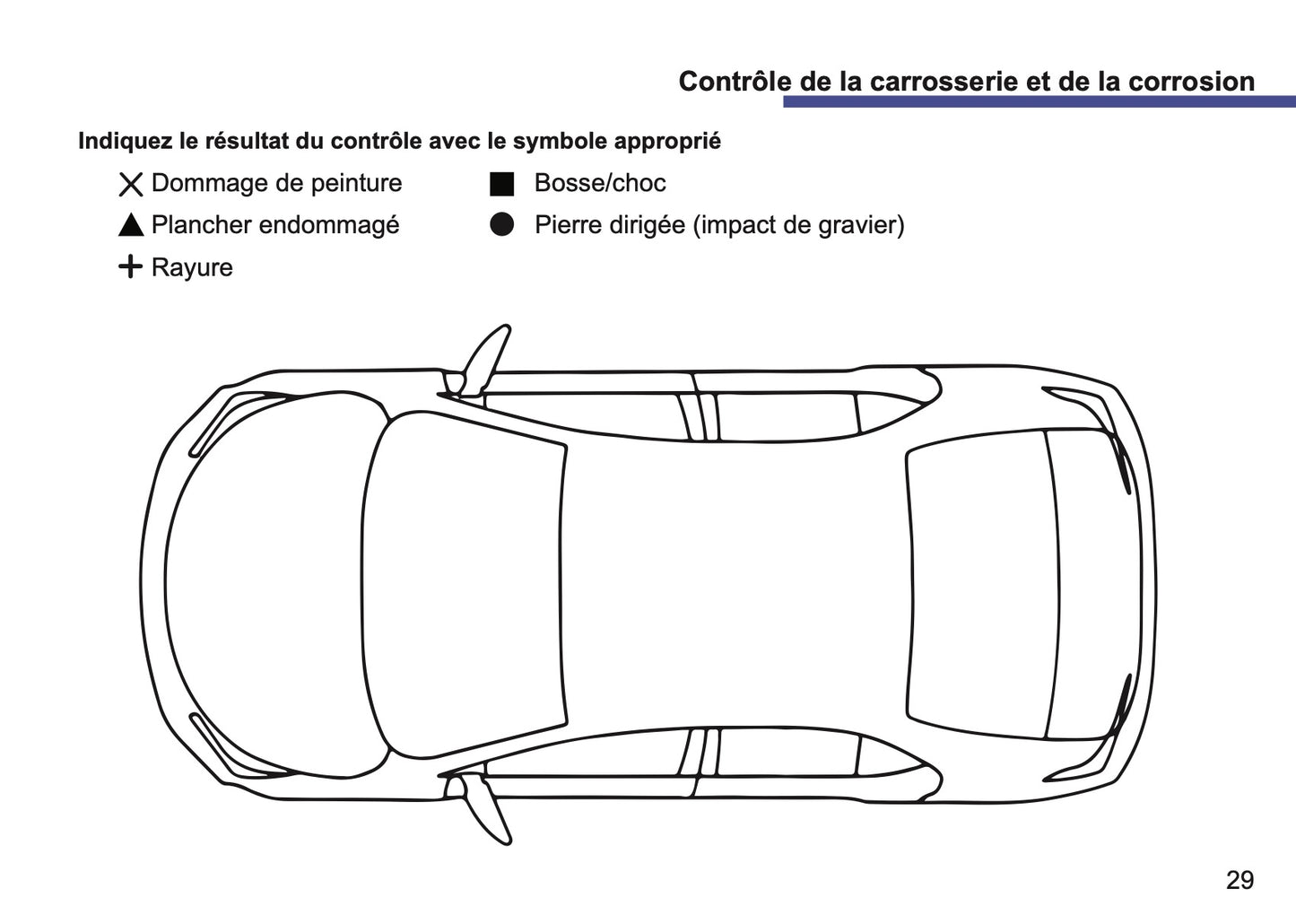 Toyota Maintenance Book | French