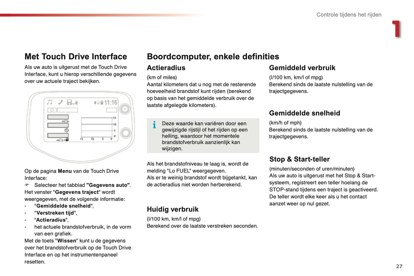 2015-2016 Citroën C1 Gebruikershandleiding | Nederlands