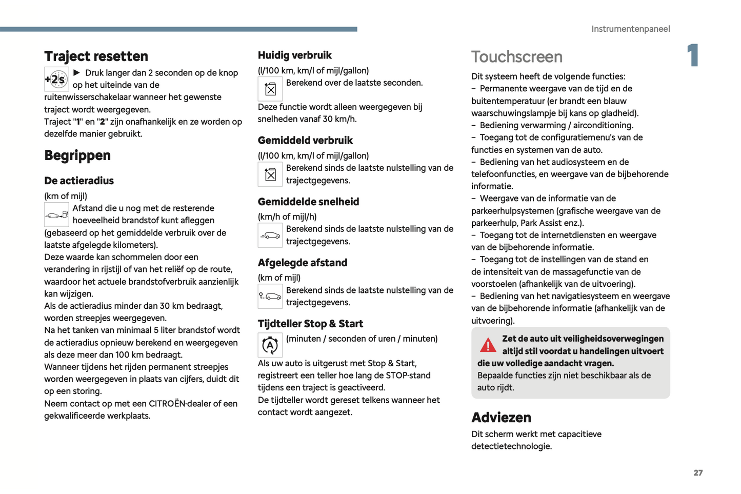 2024-2025 Citroën C5 Aircross Owner's Manual | Dutch