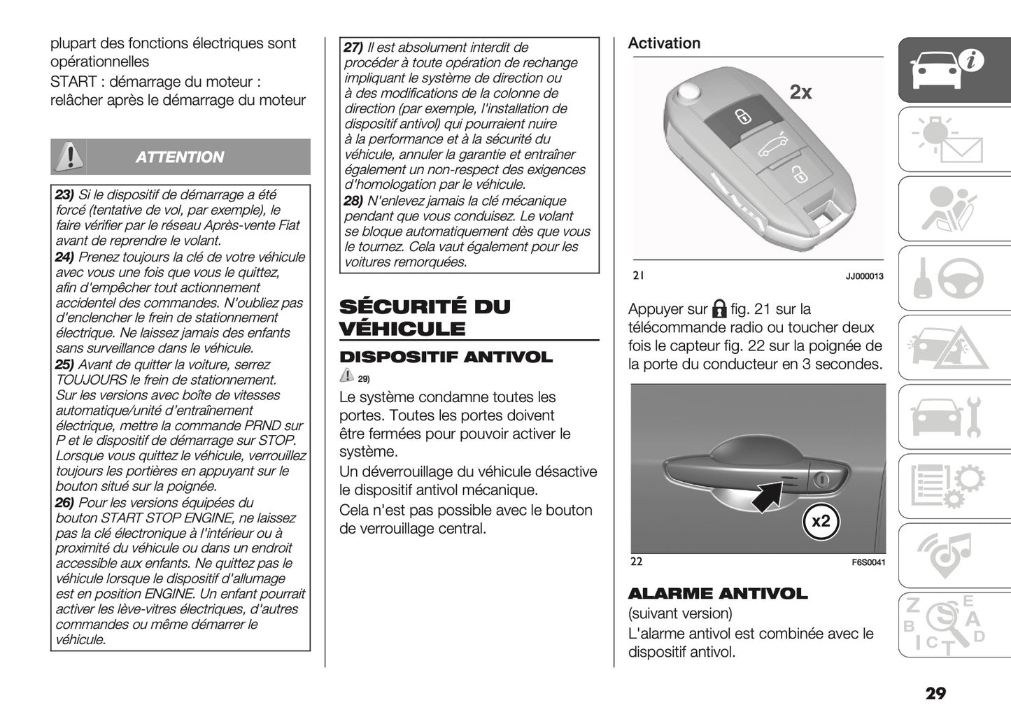2025-2026 Fiat 600 Manuel du propriétaire | Français