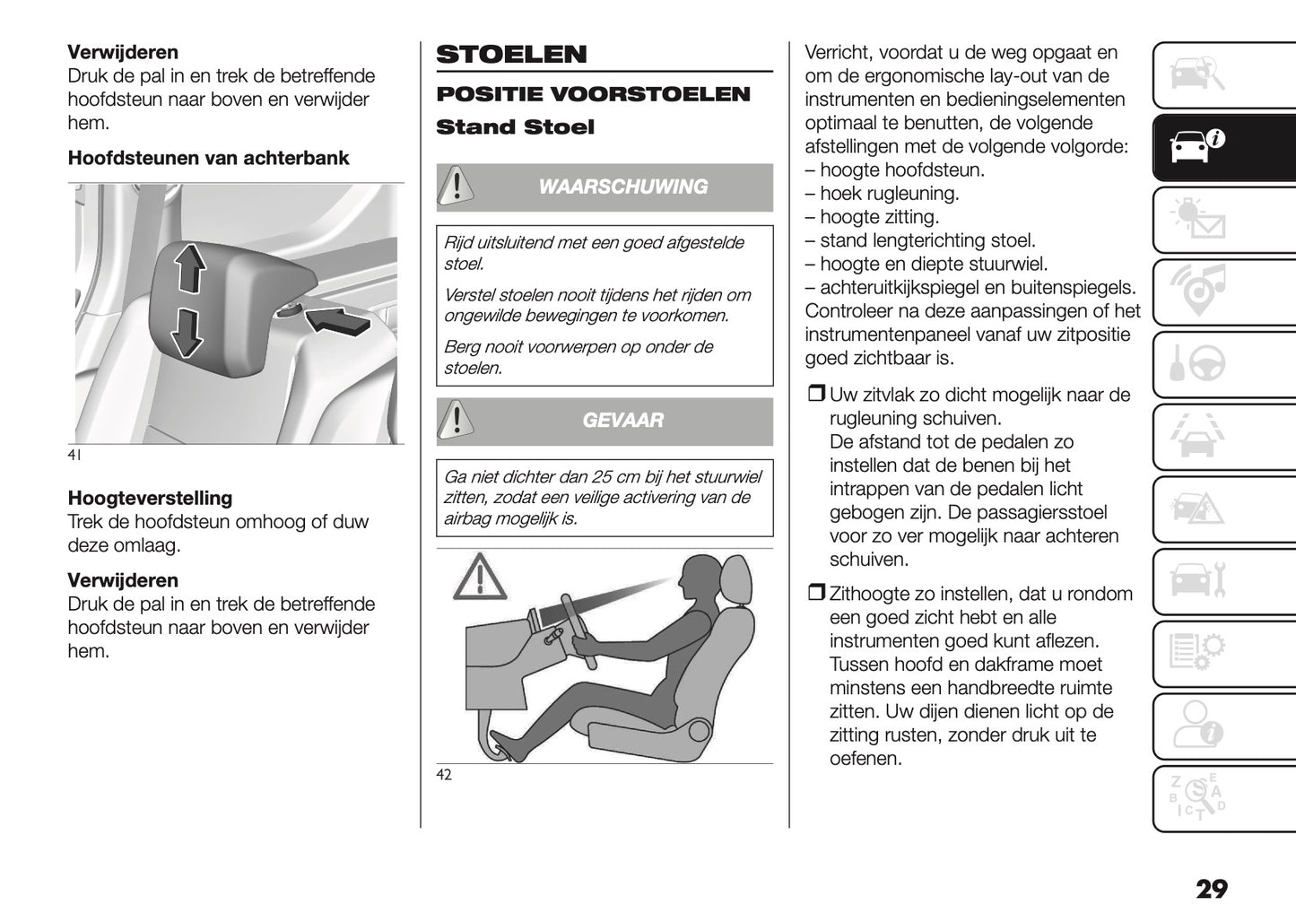 2025 Fiat Doblo Owner's Manual | Dutch