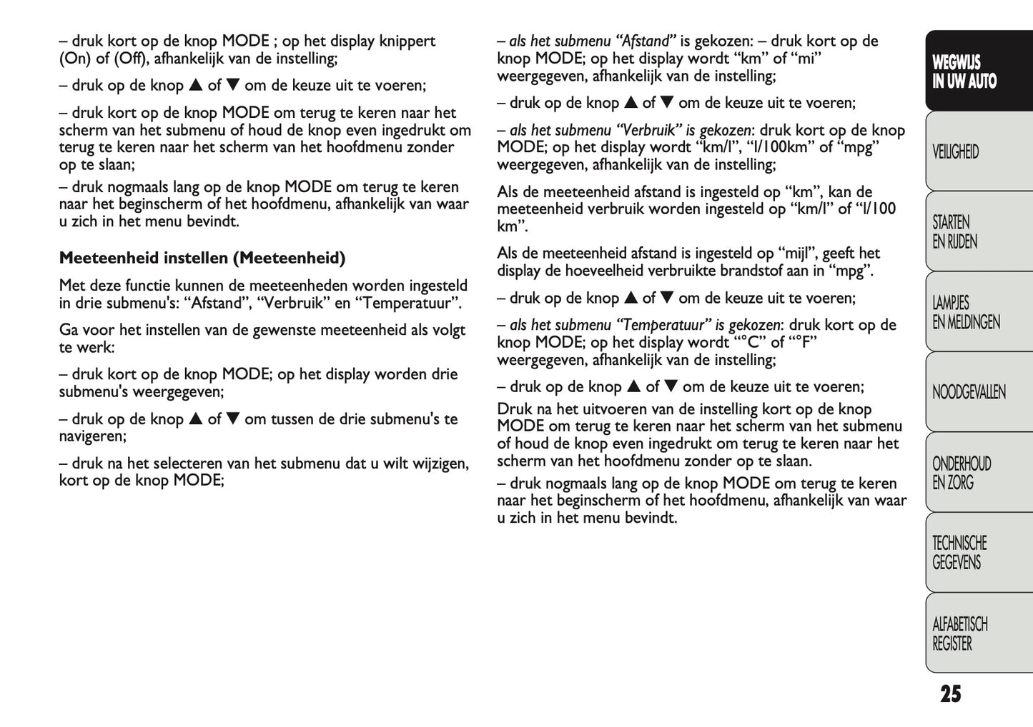 2011-2012 Fiat Ducato 250 Gebruikershandleiding | Nederlands