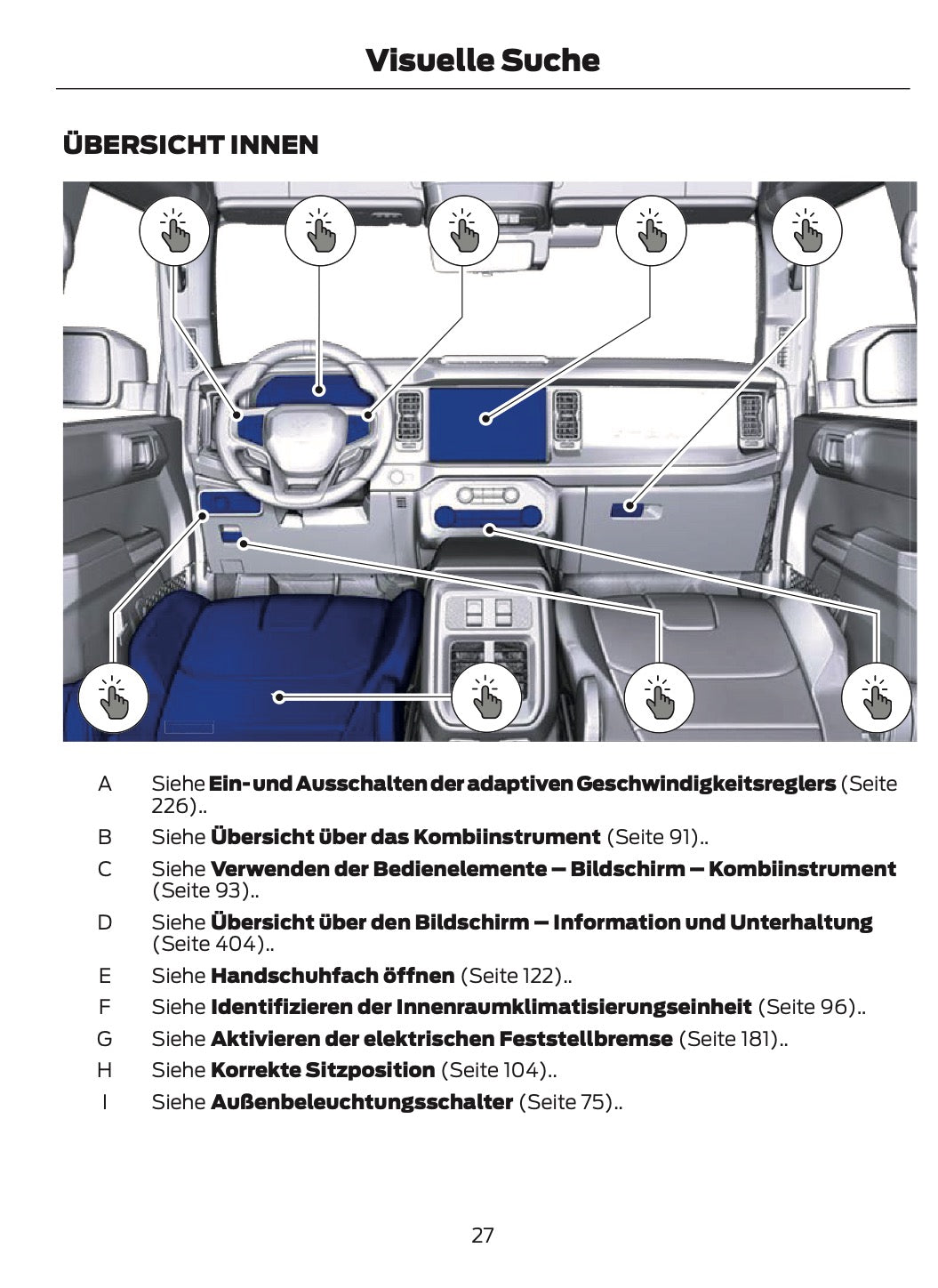 2024-2025 Ford Bronco Owner's Manual | German
