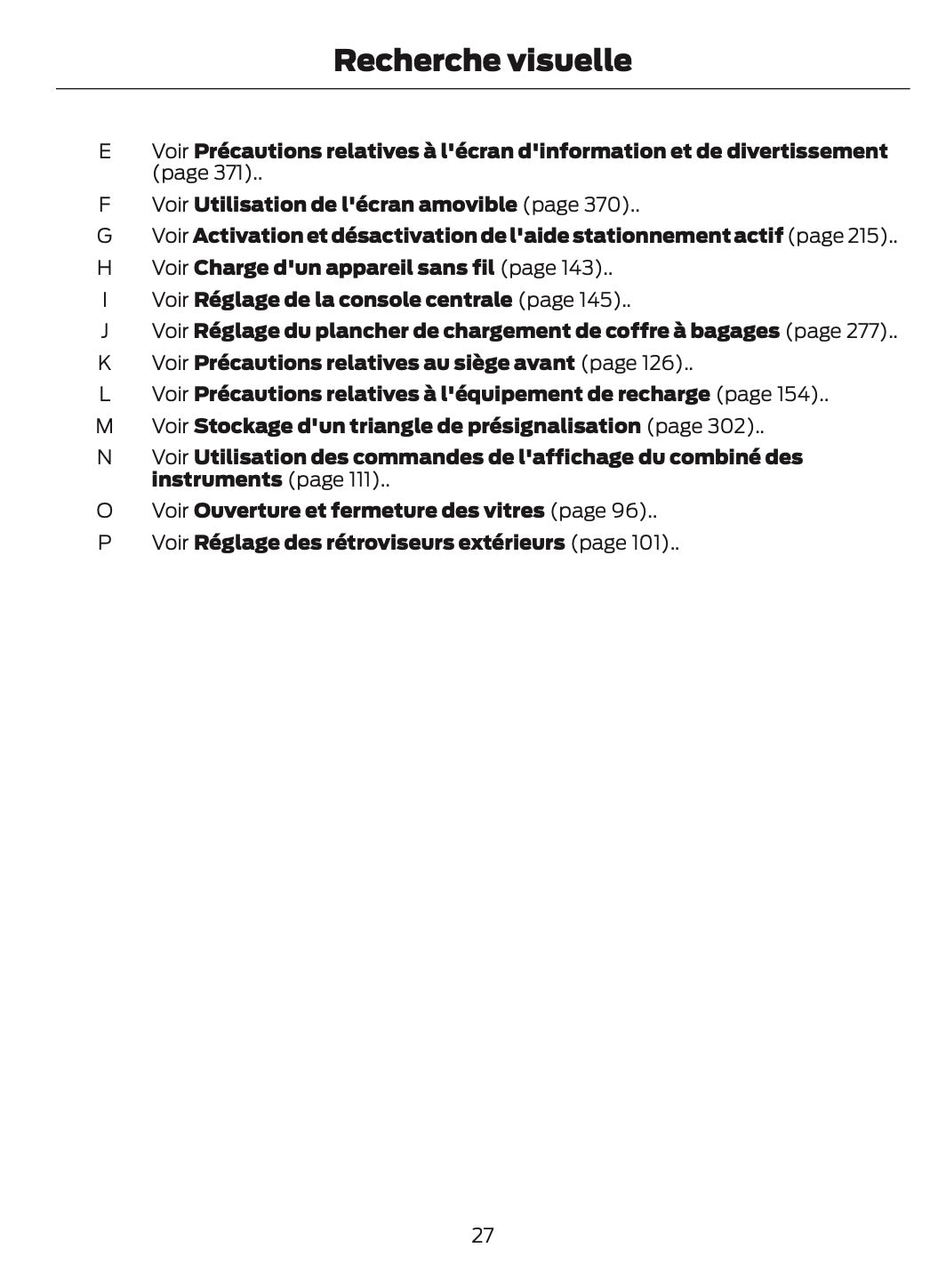 2024-2025 Ford Capri Manuel du propriétaire | Français
