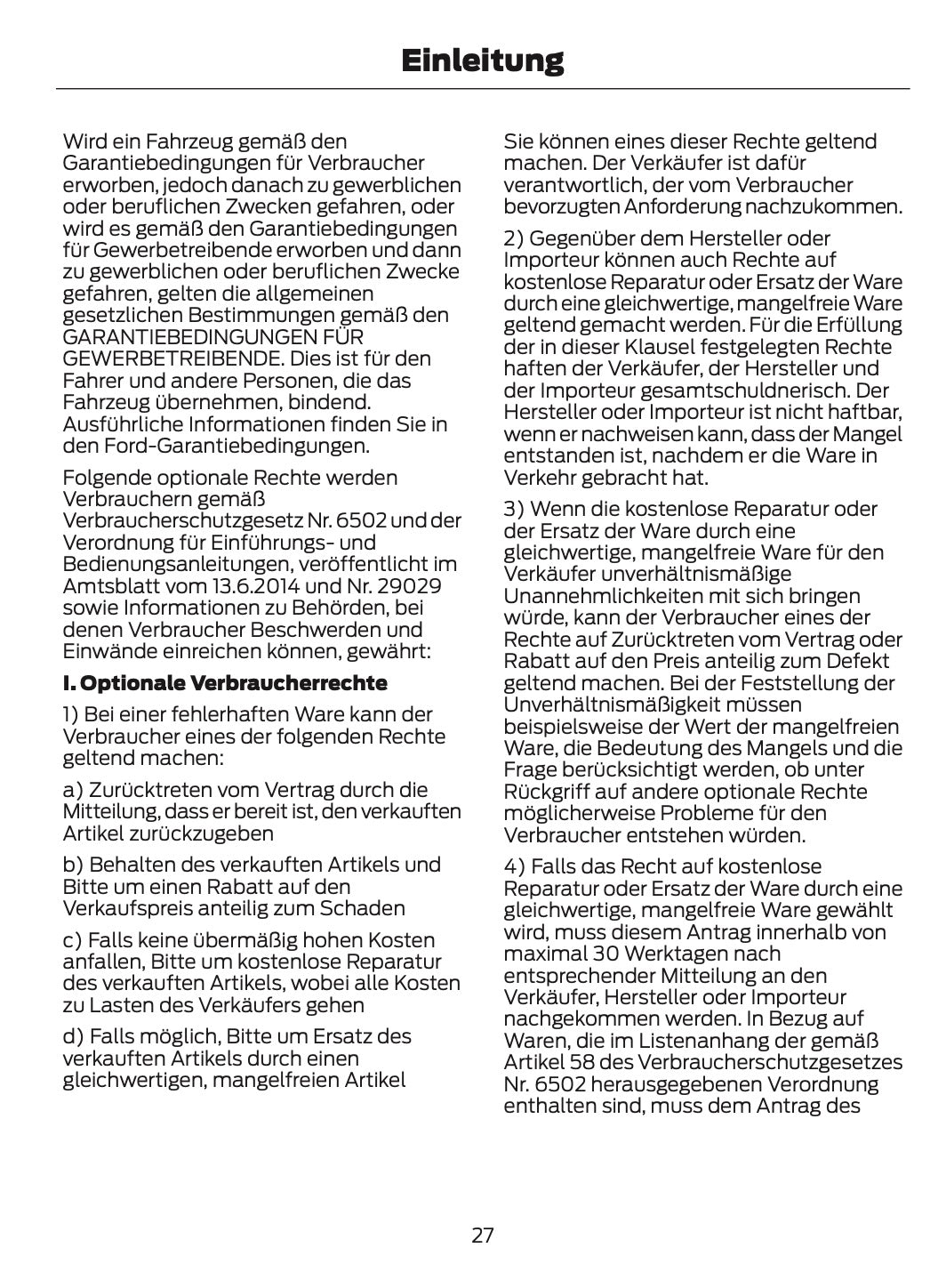 2026 Ford Ranger Owner's Manual | German