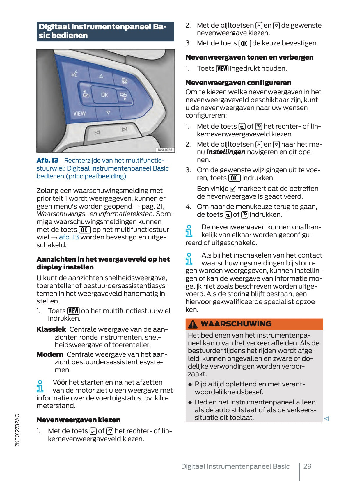 2025 Ford Tourneo Connect/Transit Connect Gebruikershandleiding | Nederlands