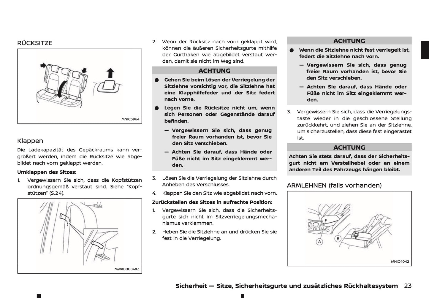 2025 Nissan Qashqai Owner's Manual | German