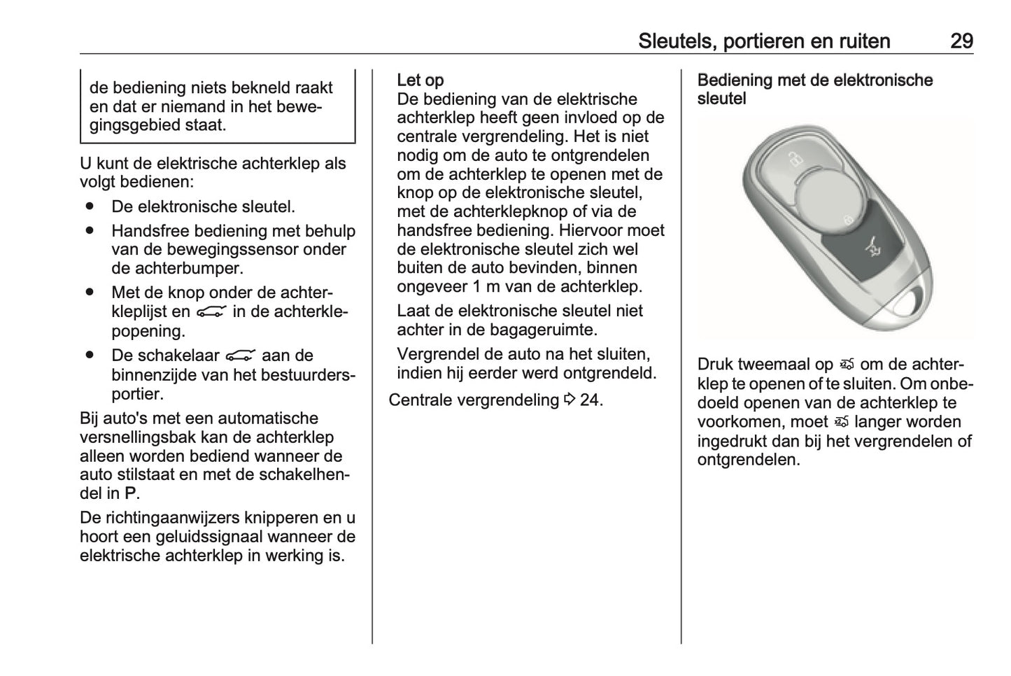 2019 Opel Isignia Owner's Manual | Dutch