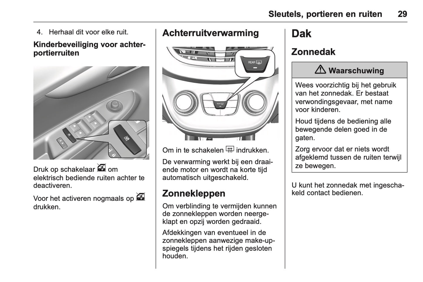 2016 Opel Karl Owner's Manual | Dutch