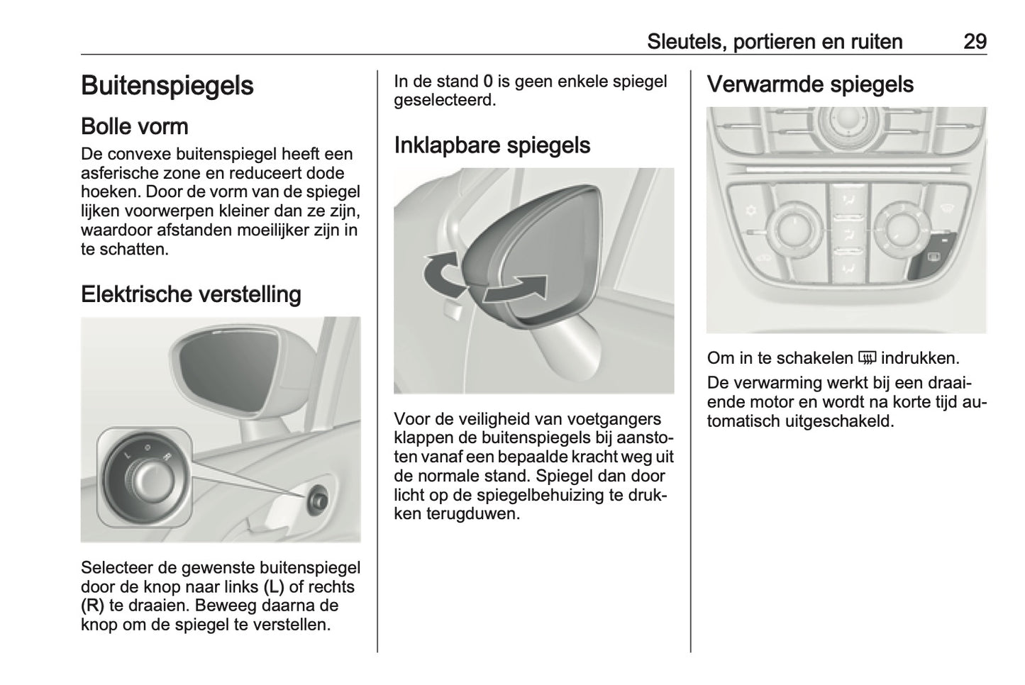 2016-2017 Opel Meriva Gebruikershandleiding | Nederlands