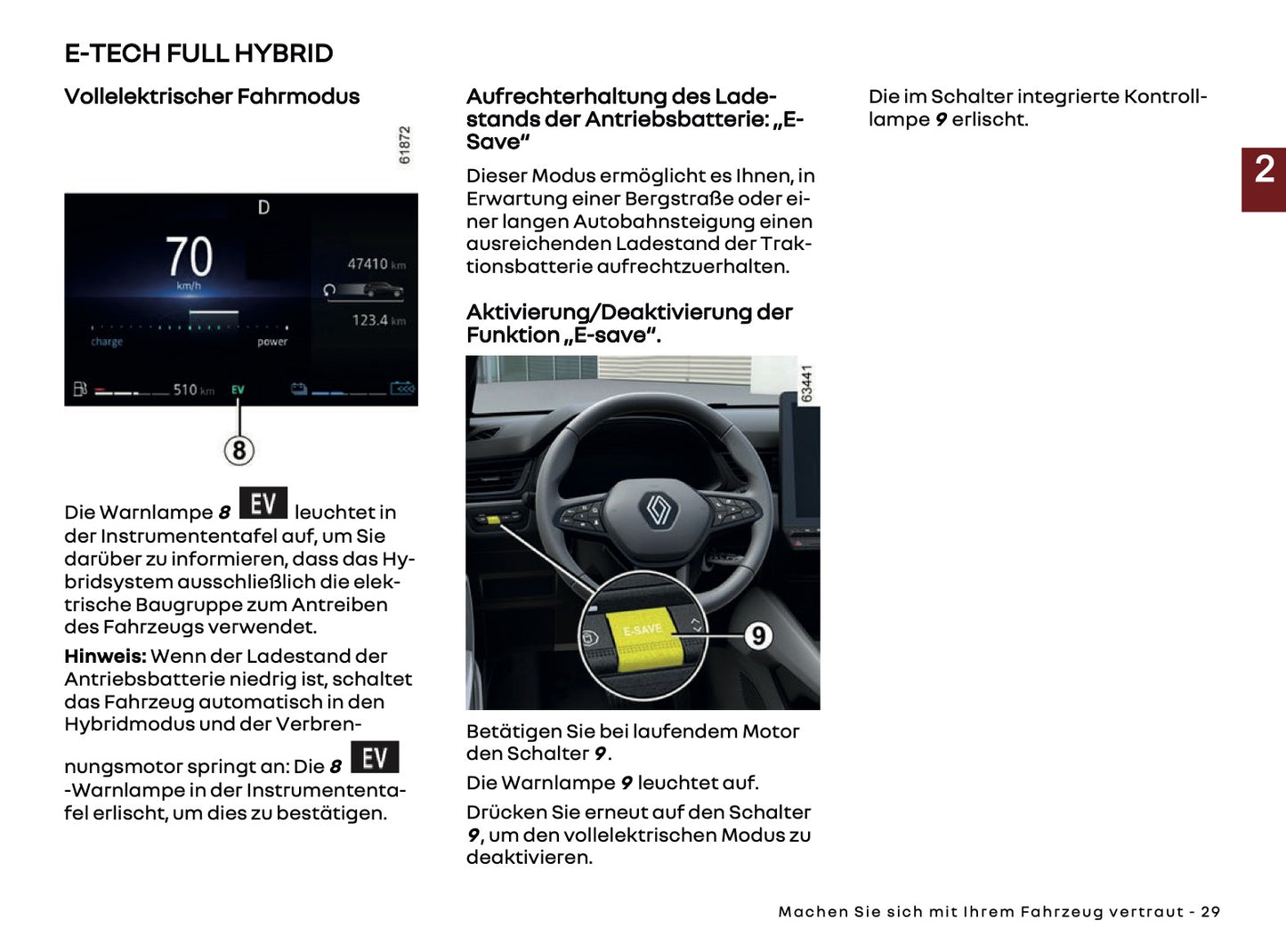 2025 Renault Captur Owner's Manual | German