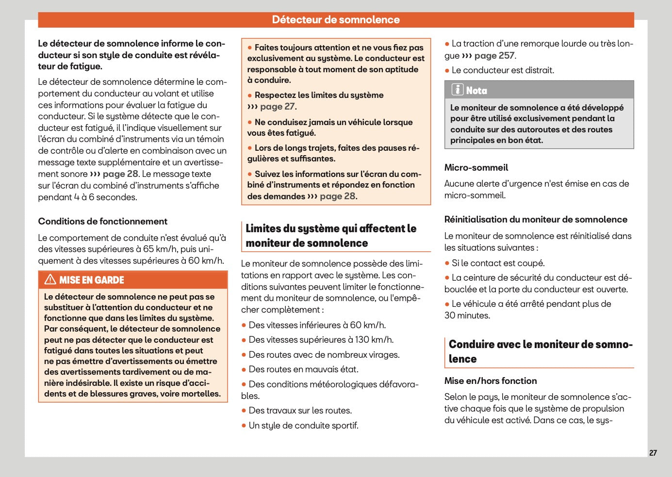 2025 Seat Arona Owner's Manual | French