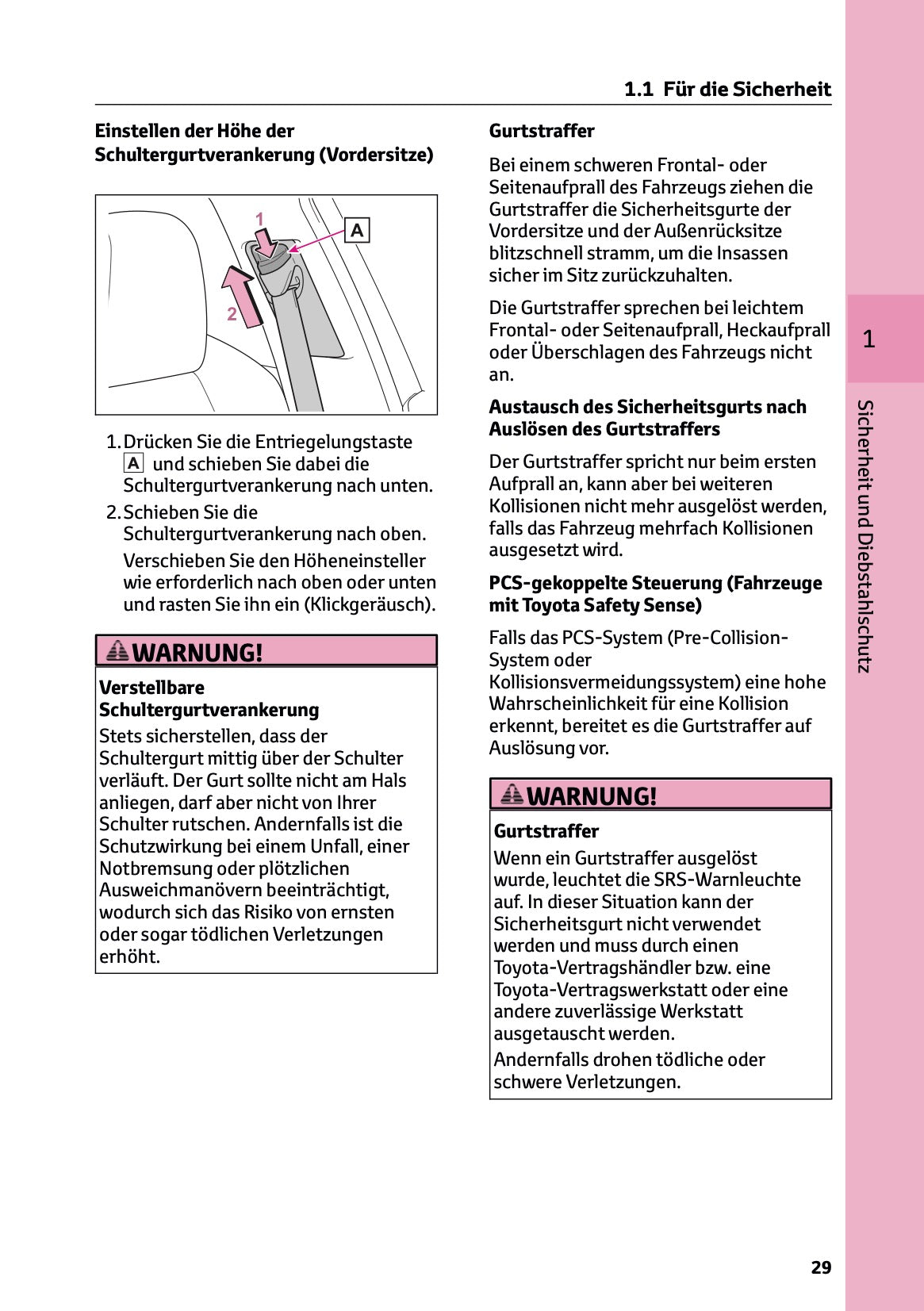 2025 Toyota bZ4X Owner's Manual | German
