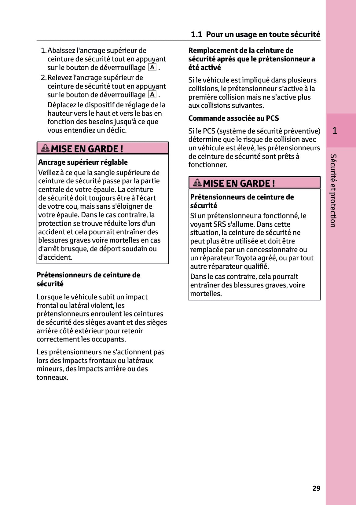 2025-2026 Toyota C-HR Plug-in-Hybrid Owner's Manual | French