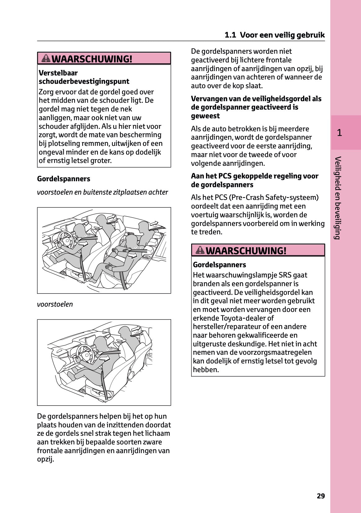 2025 Toyota Corolla Hybrid Hatchback / Touring Sports Gebruikershandleiding | Nederlands