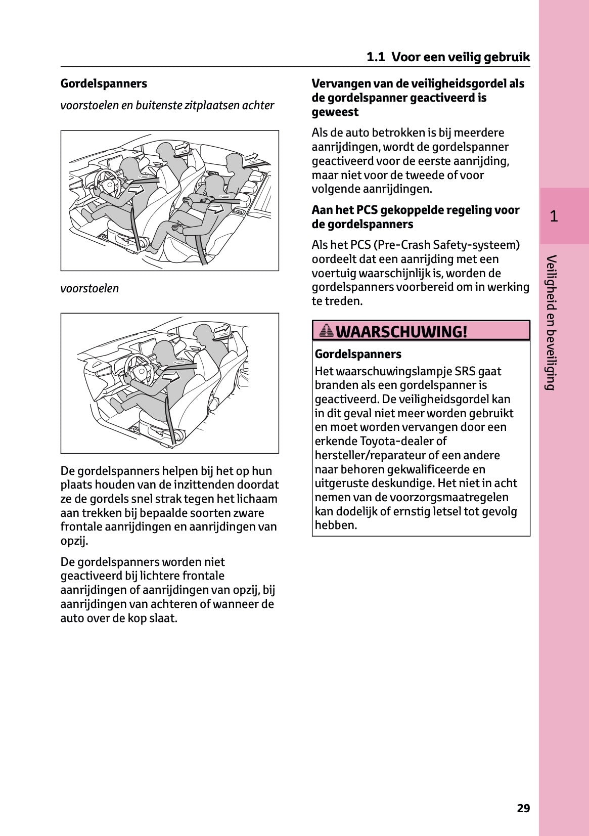 2026 Toyota Corolla Hybrid Hatchback/Touring Sports Owner's Manual | Dutch