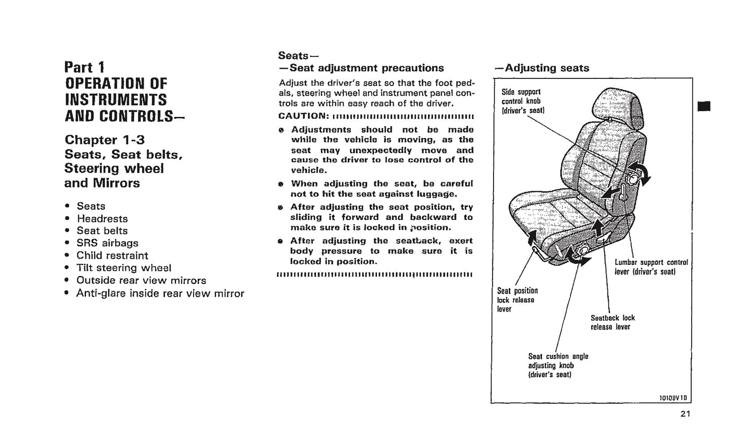 1993 Toyota MR2 Owner's Manual | English