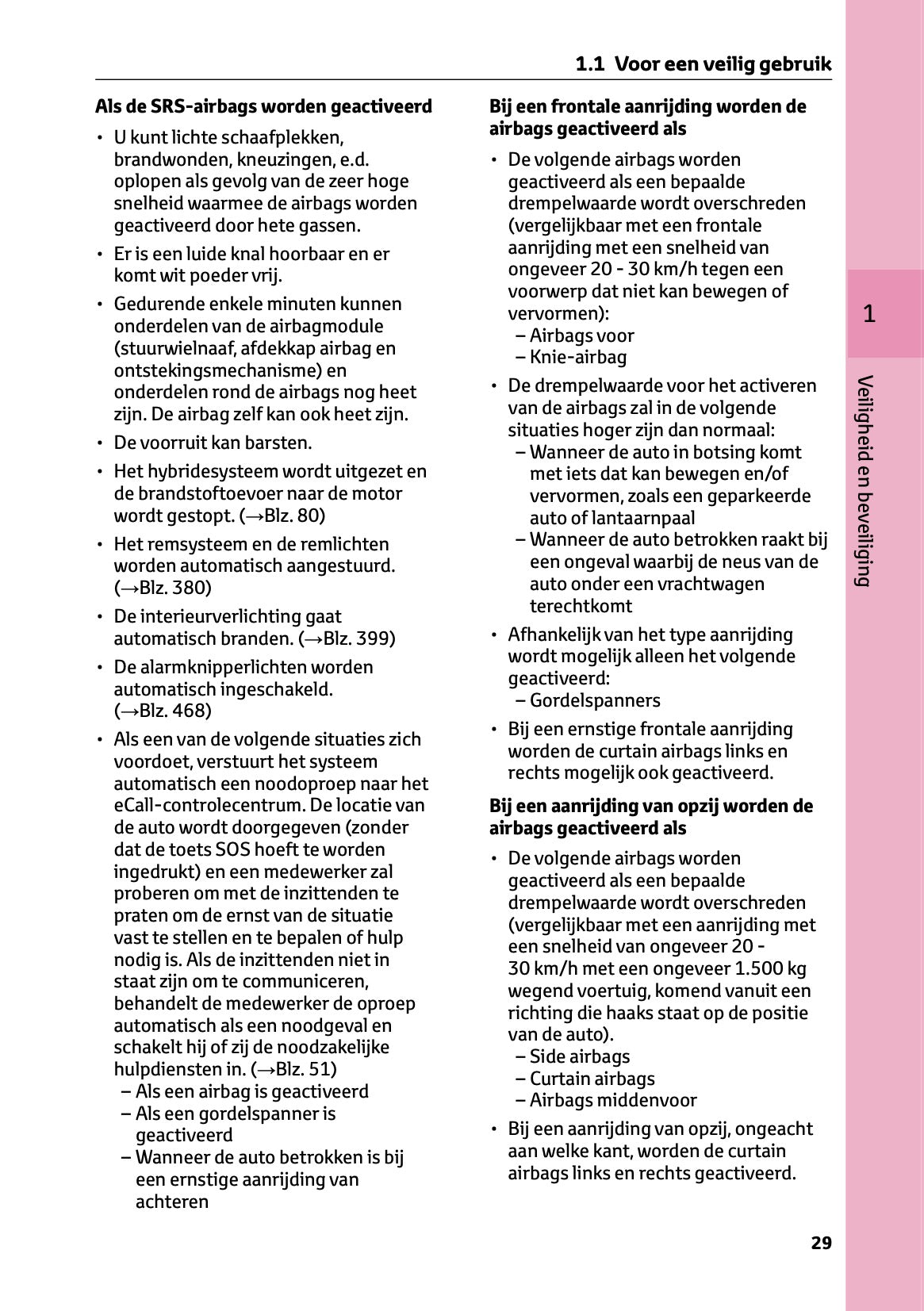 2023-2024 Toyota Prius Owner's Manual | Dutch