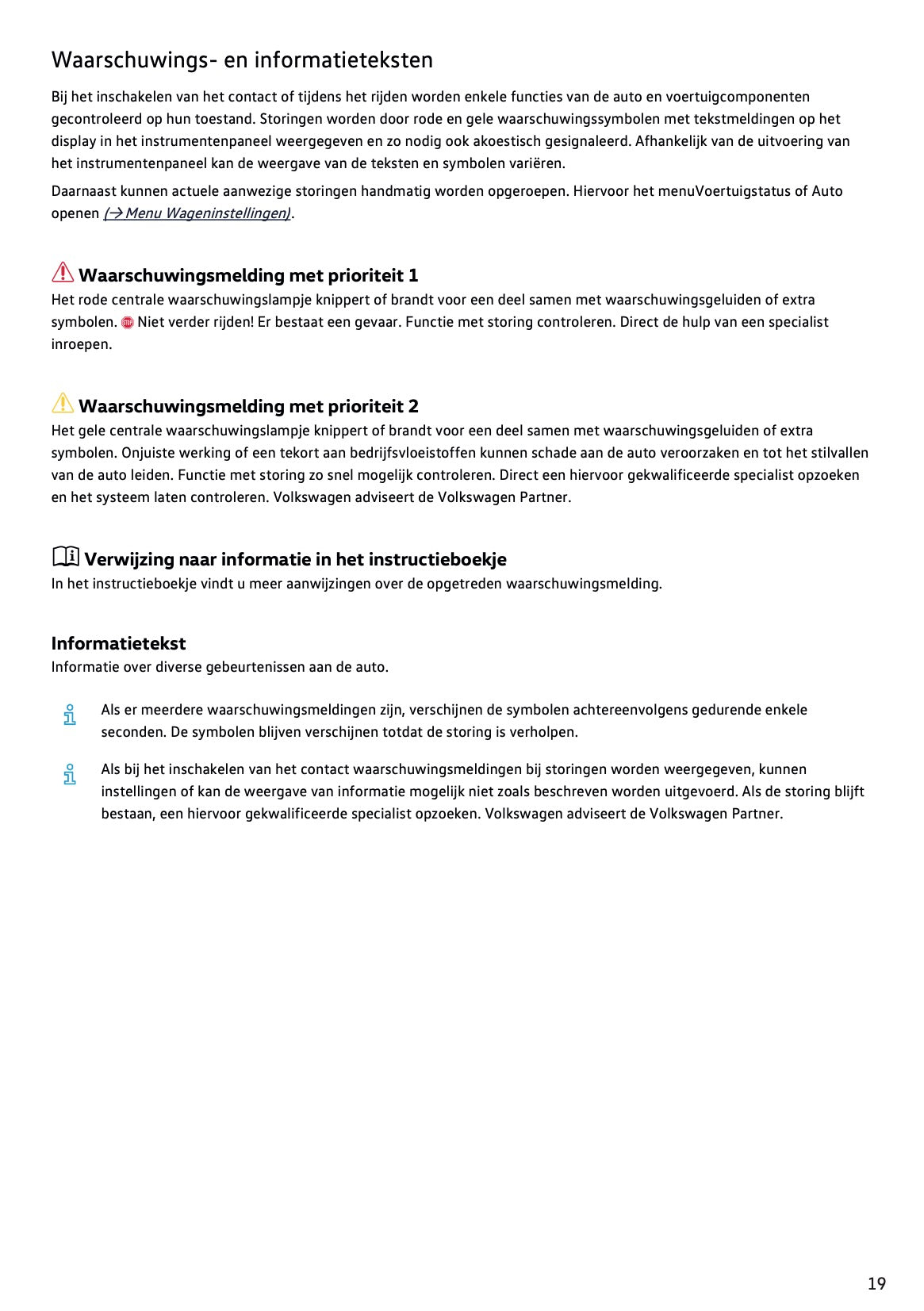 2021-2022 Volkswagen T-Cross Gebruikershandleiding | Nederlands