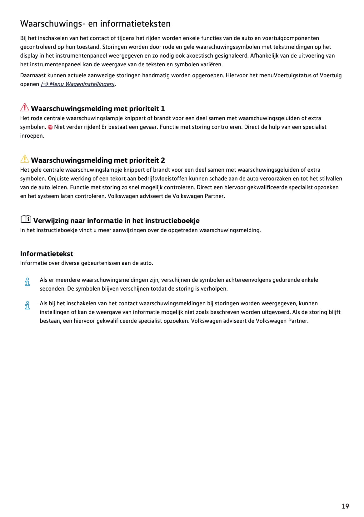 2022-2023 Volkswagen T-Cross Gebruikershandleiding | Nederlands