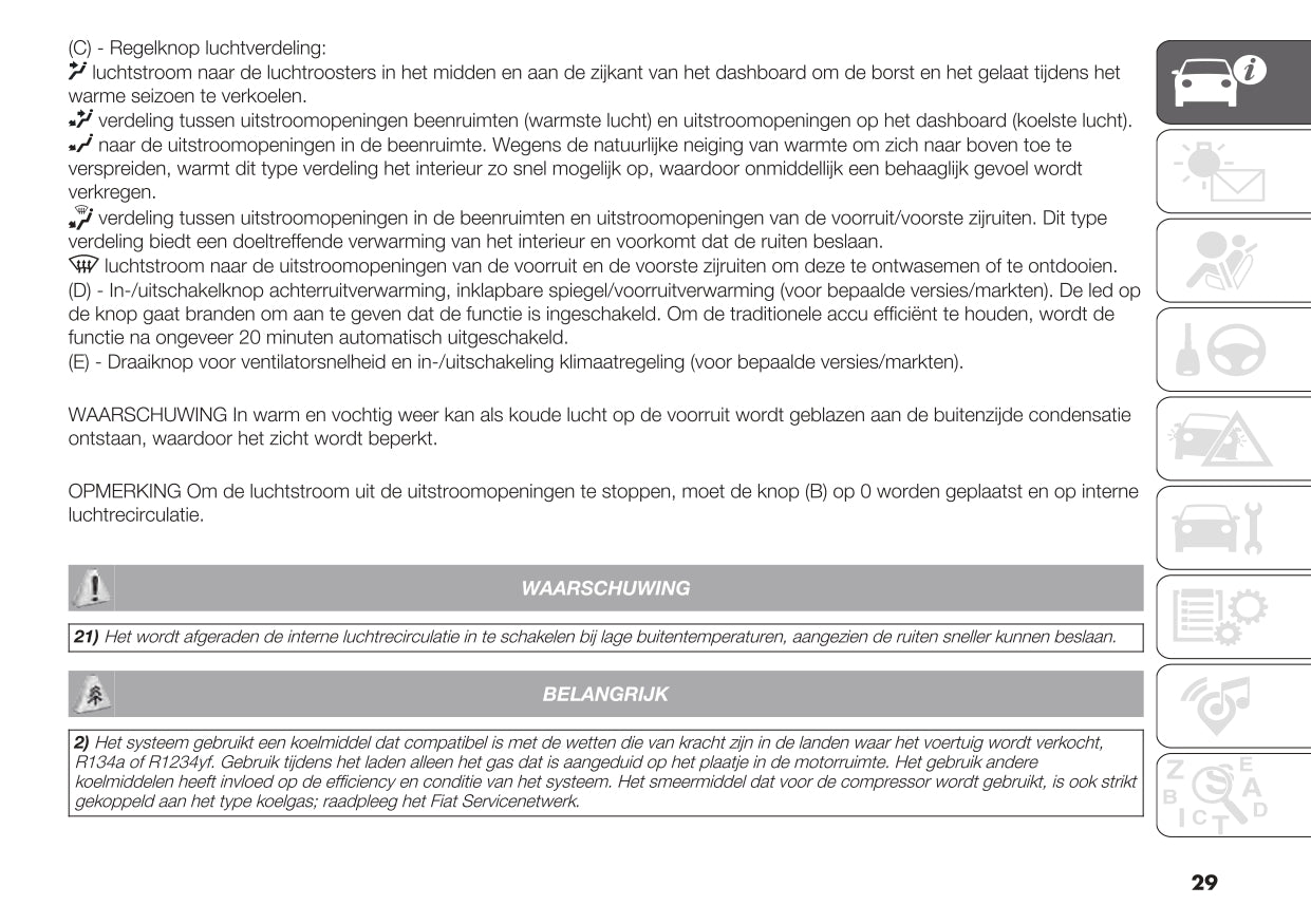 2023 Fiat Panda Owner's Manual | Dutch