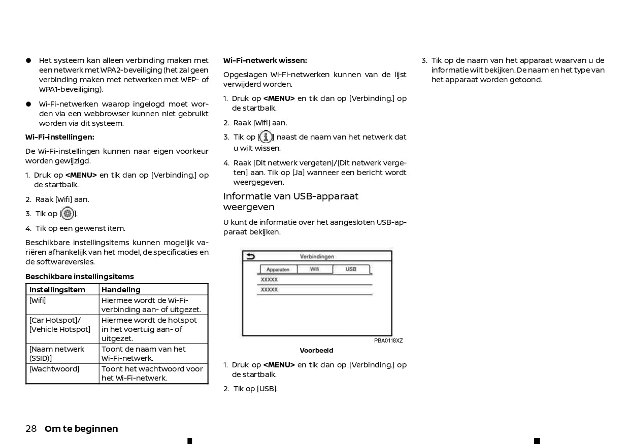 2022-2024 Nissan Connect Type B Infotainment Handleiding | Nederlands