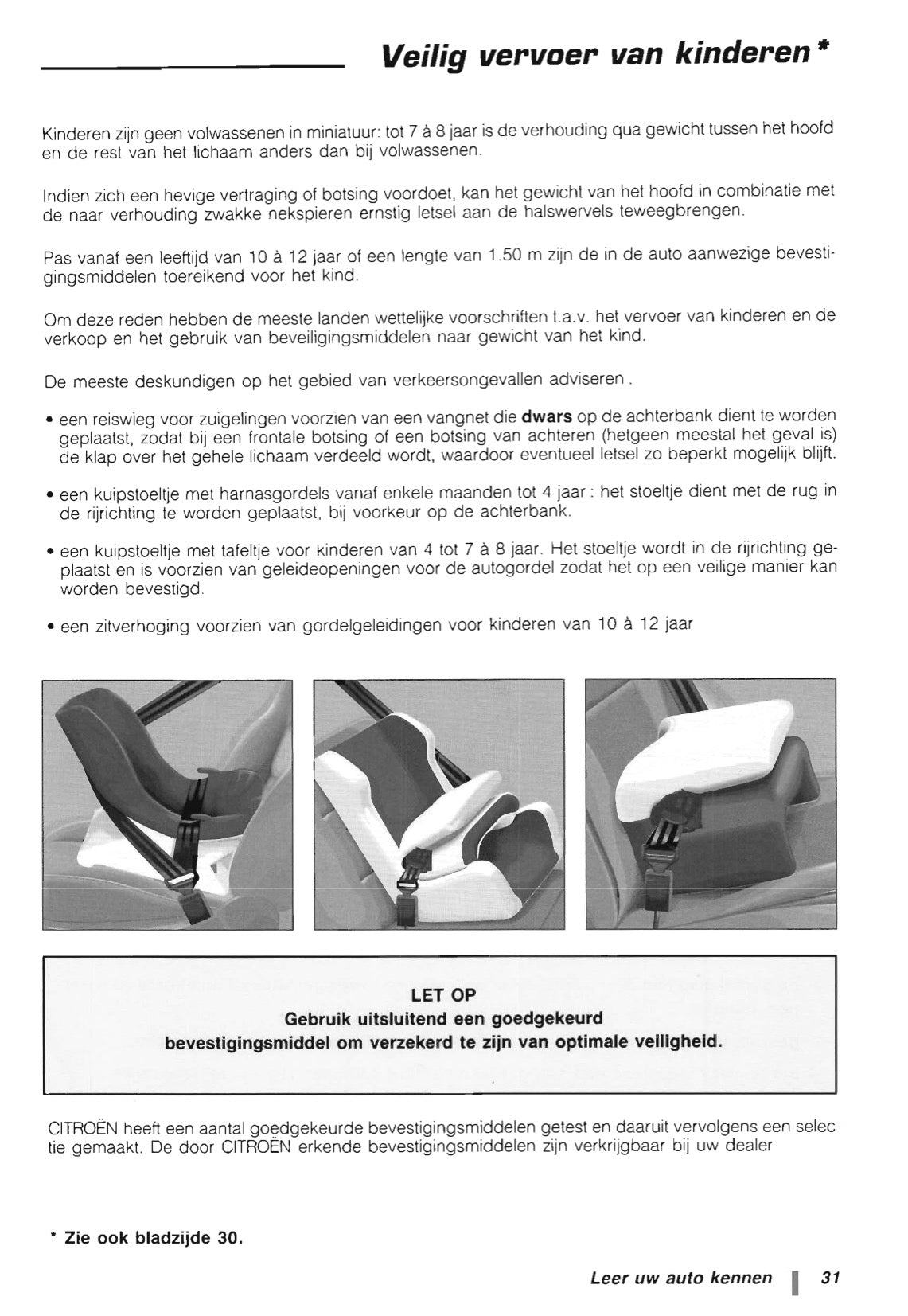 1997-1998 Citroën C15 Owner's Manual | Dutch