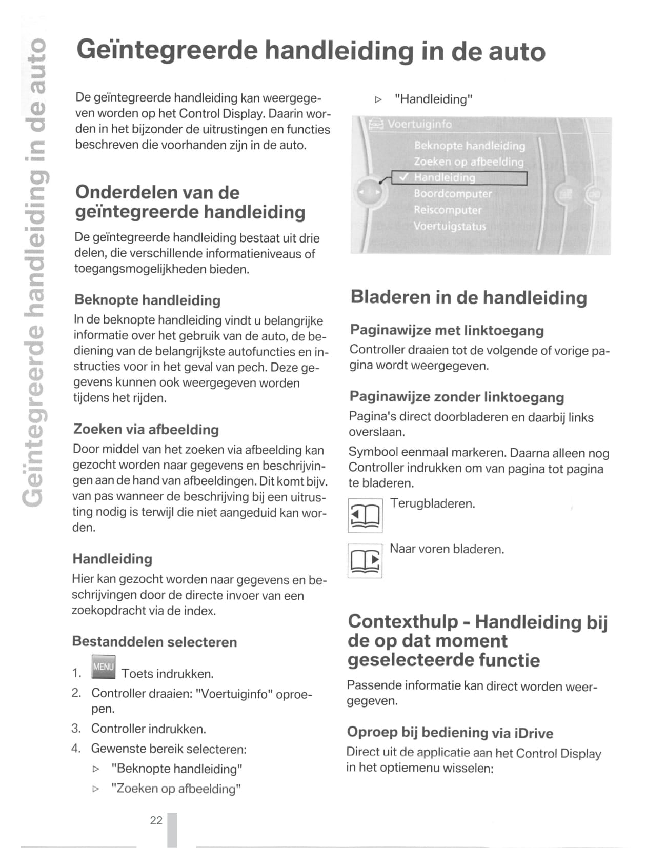 2011 BMW 5 Series Owner's Manual | Dutch