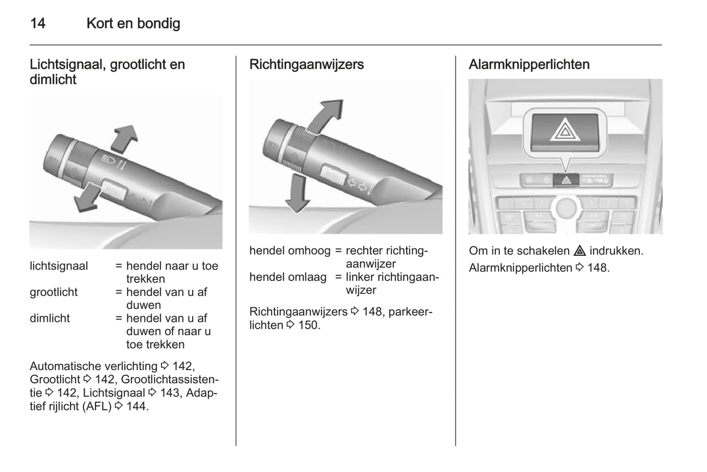 2015 Opel Zafira Tourer Owner's Manual | Dutch