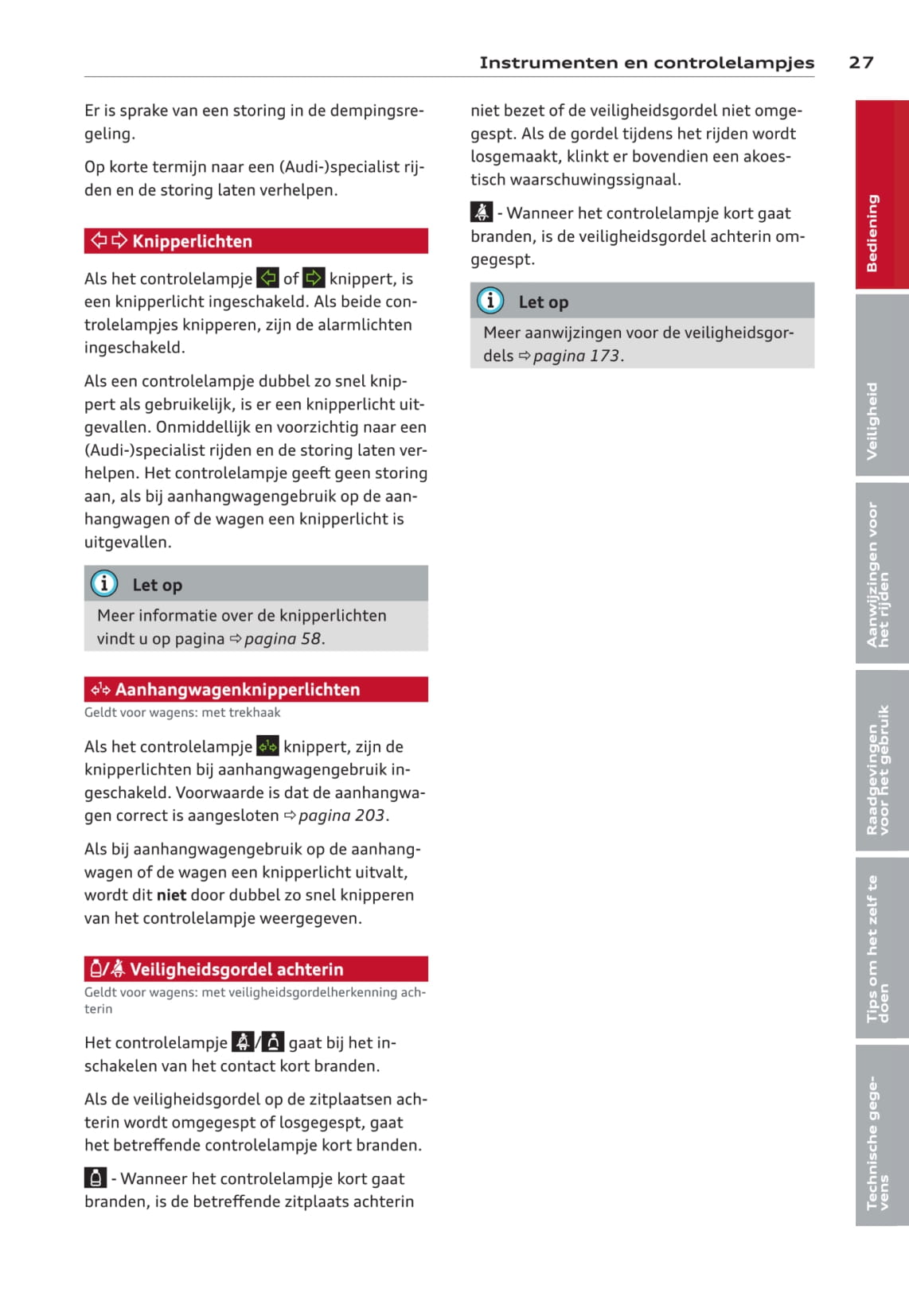 2013-2016 Audi A3/S3 Manuel du propriétaire | Néerlandais
