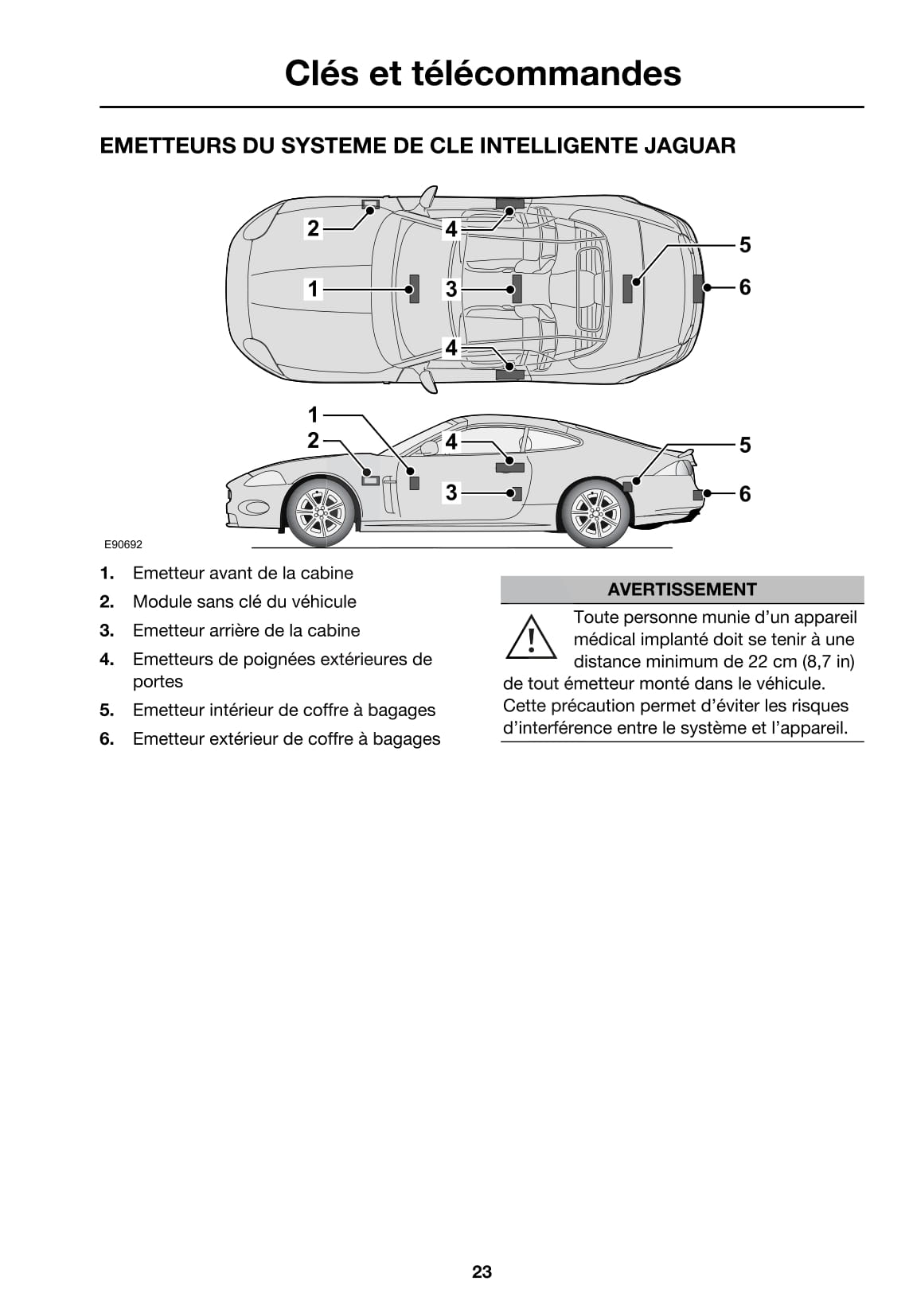 2008-2009 Jaguar XK Gebruikershandleiding | Frans