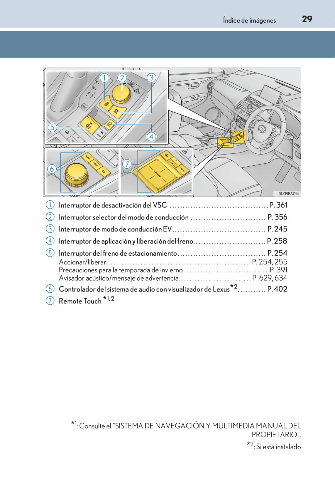 2014-2017 Lexus NX 300h Manuel du propriétaire | Espagnol