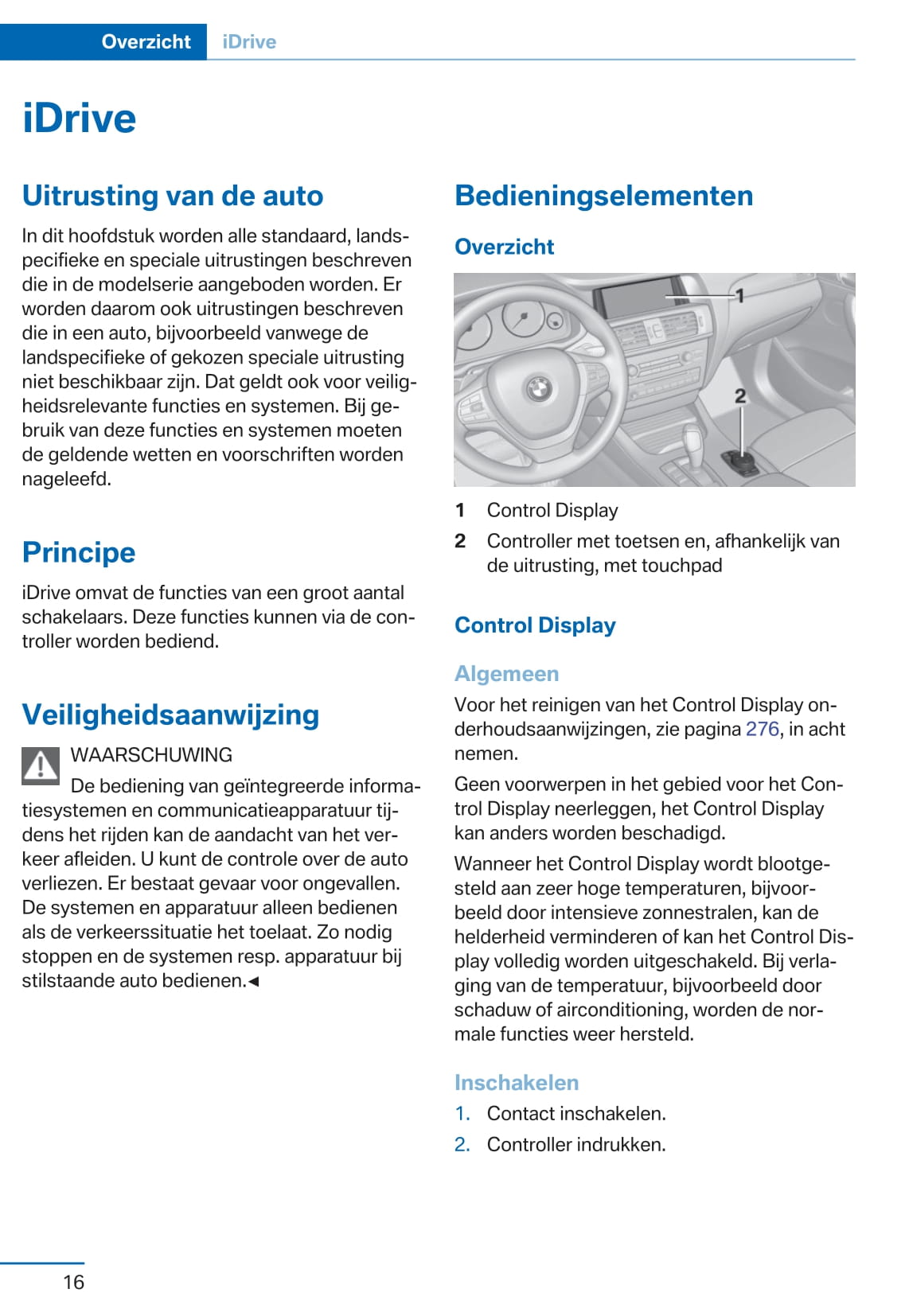 2017 BMW X3 Gebruikershandleiding | Nederlands