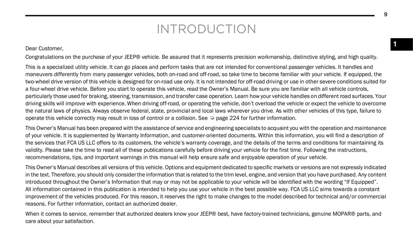 2021 Jeep Gladiator Manuel du propriétaire | Anglais