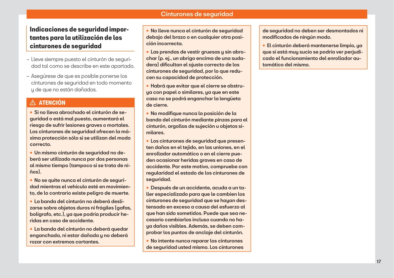 2019 Seat Mii Electric Owner's Manual | Spanish