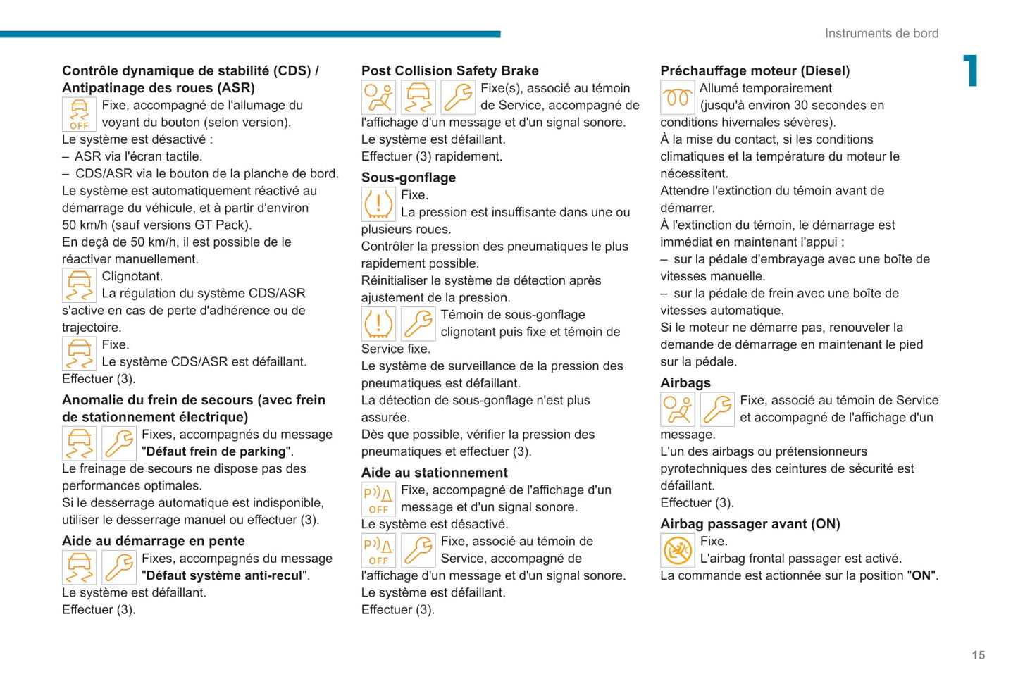 2021-2022 Peugeot 308 Manuel du propriétaire | Français