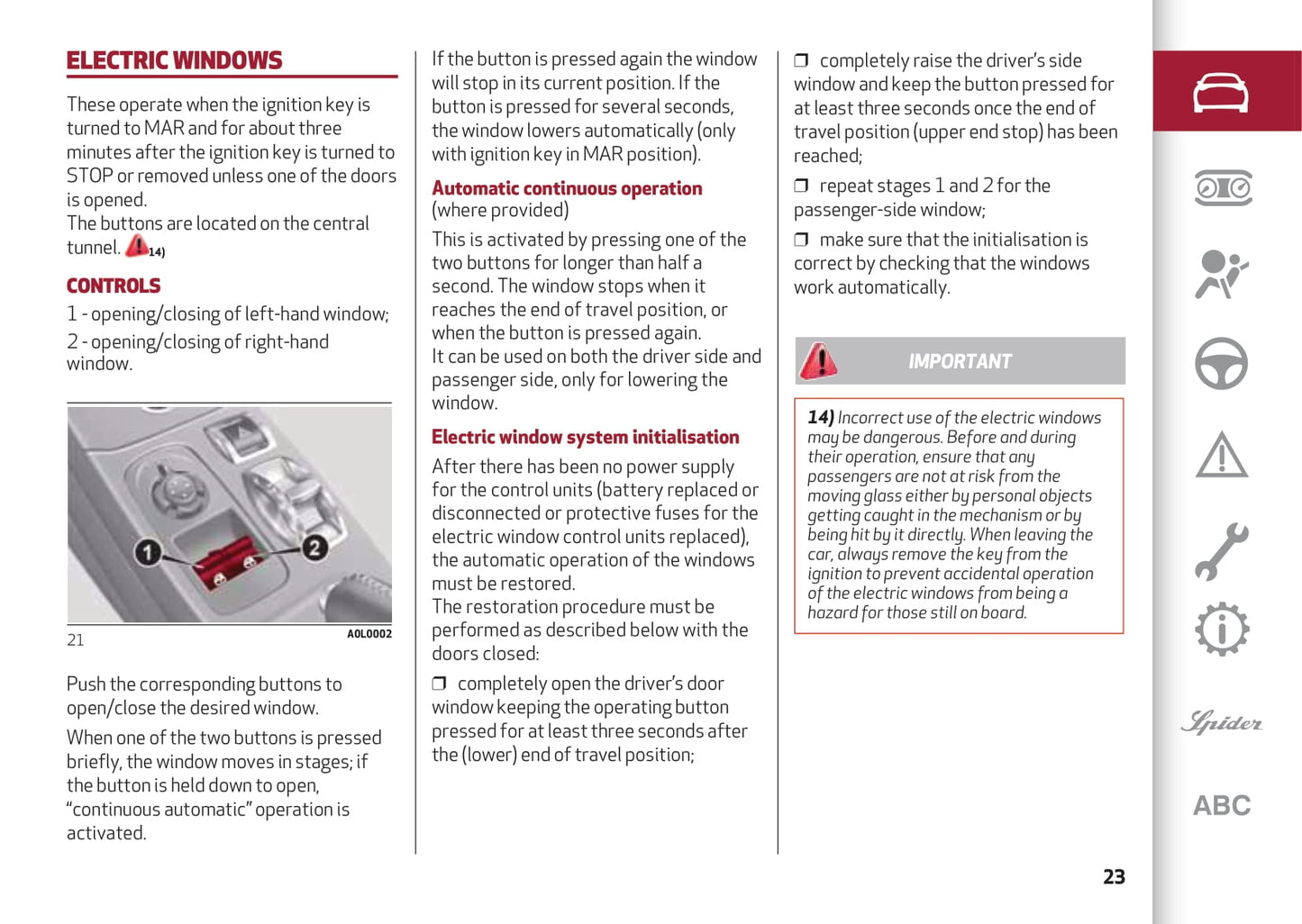 2013-2017 Alfa Romeo 4C Gebruikershandleiding | Engels