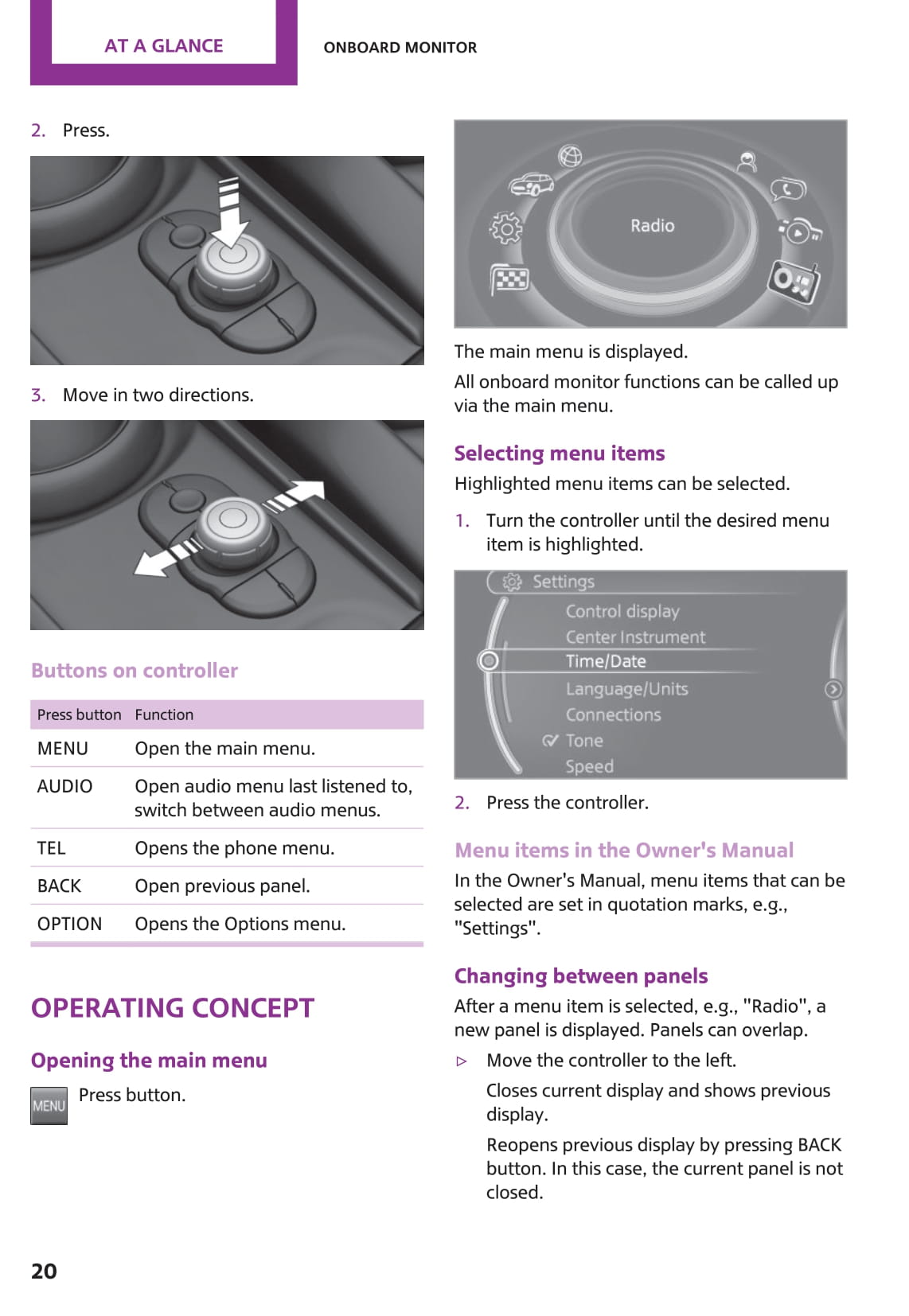 2015-2019 Mini Clubman Manuel du propriétaire | Anglais