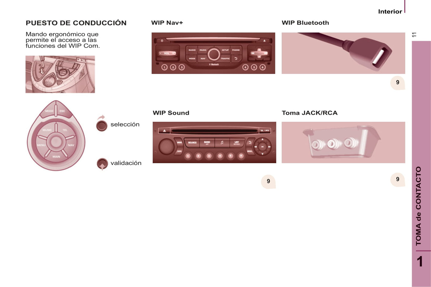 2013-2014 Peugeot 807 Manuel du propriétaire | Espagnol