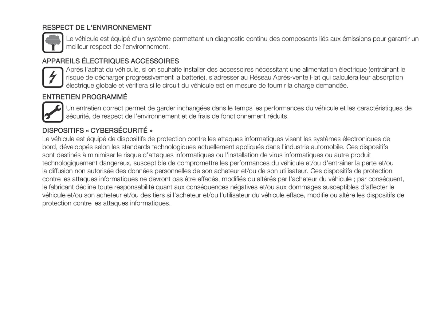 2015-2019 Fiat Nouvo Doblò Panorama Manuel du propriétaire | Français