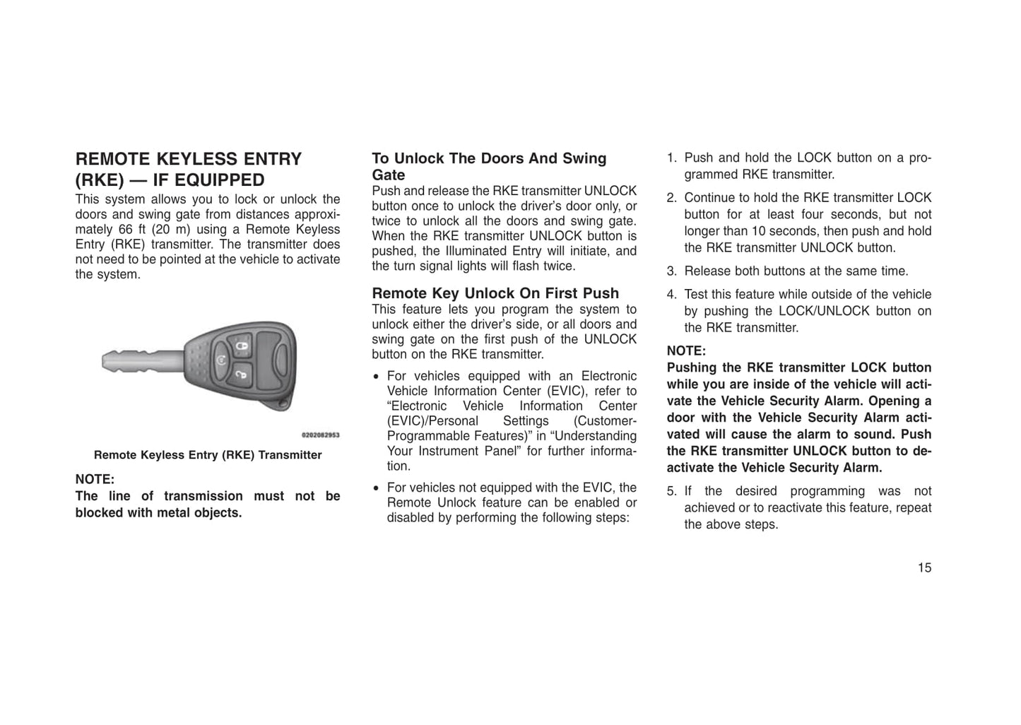 2007-2017 Jeep Wrangler Unlimited Manuel du propriétaire | Anglais