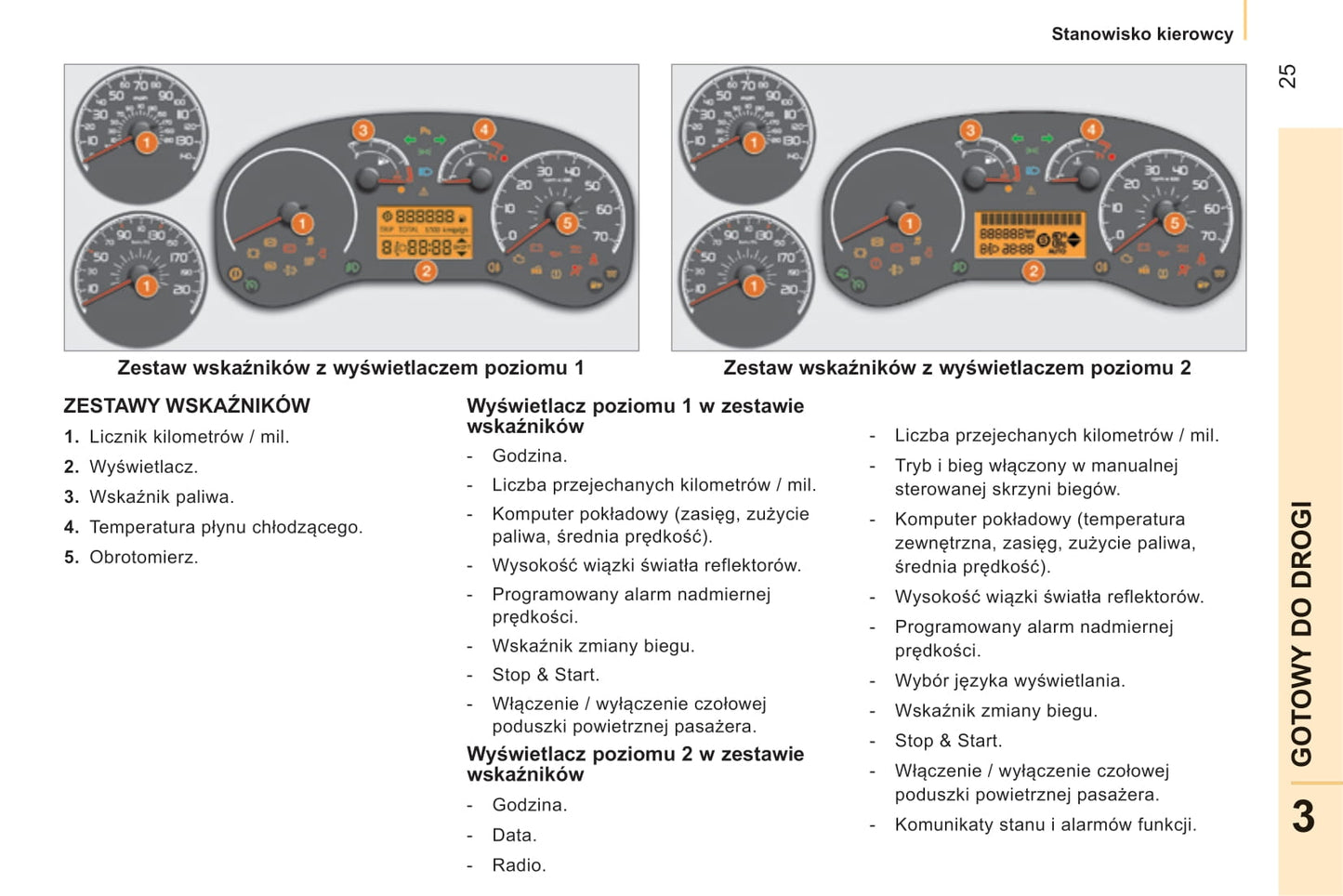 2007-2015 Citroën Nemo Manuel du propriétaire | Polonais