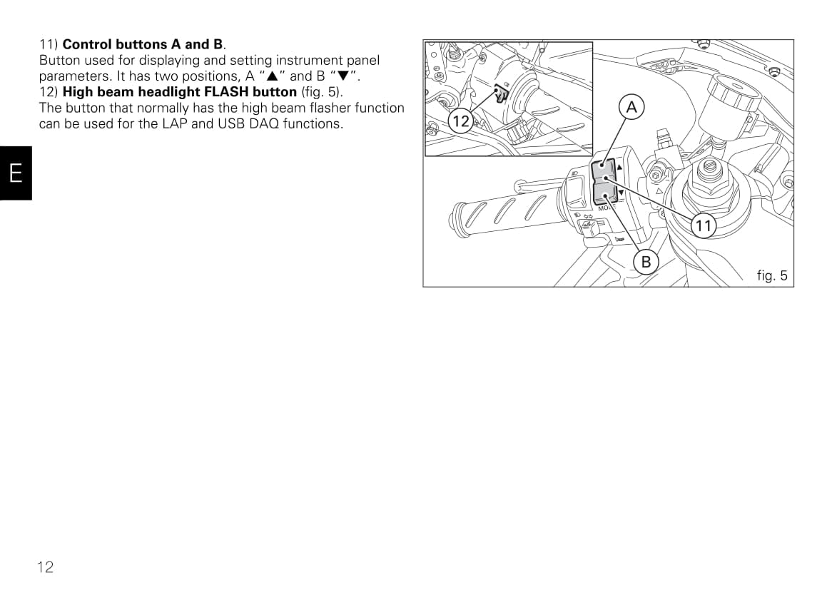 2007-2009 Ducati Superbike 1098/Superbike 1098S/Superbike 1098S Tricolore Gebruikershandleiding | Engels