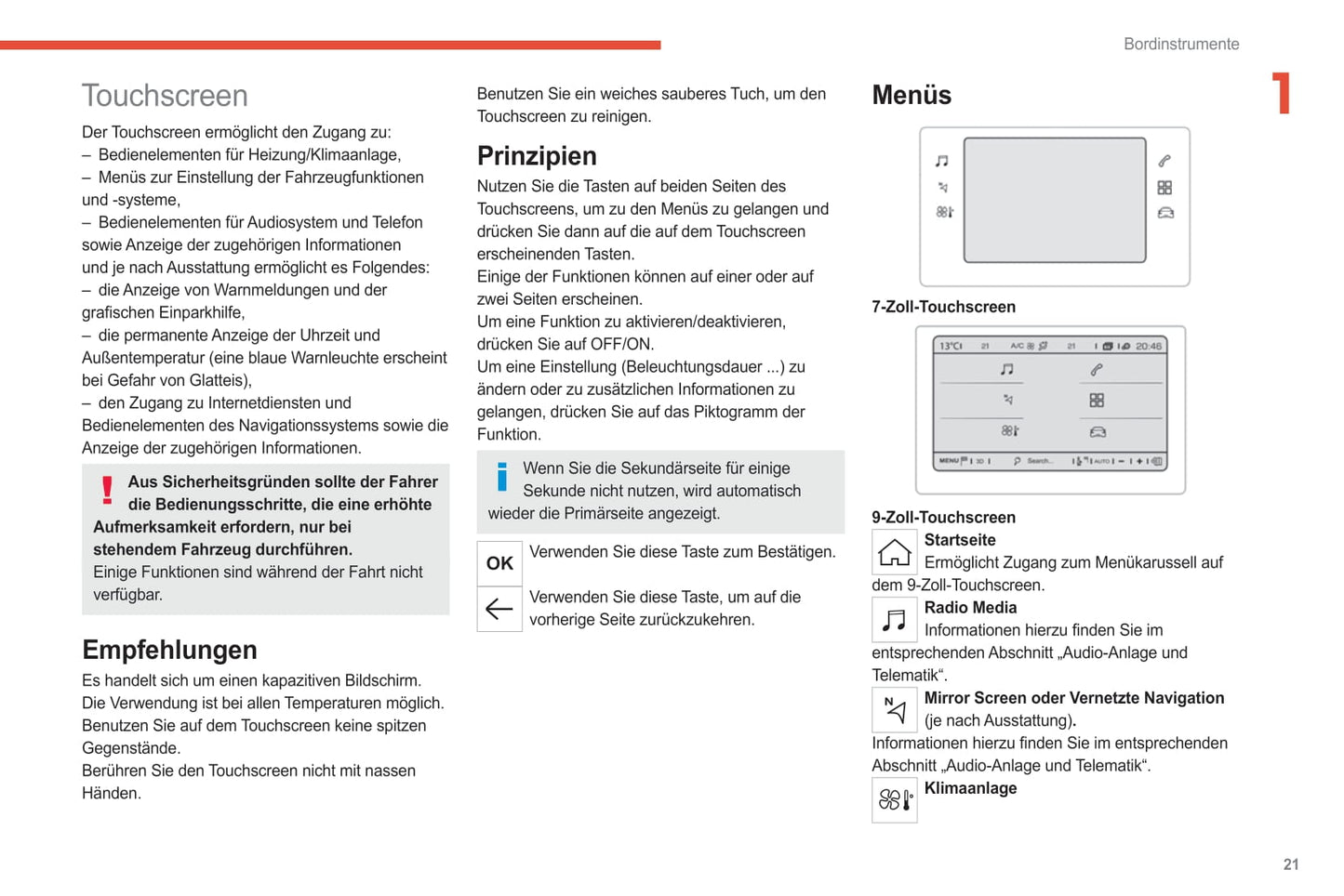 2021-2024 Citroën C3 Aircross Gebruikershandleiding | Duits