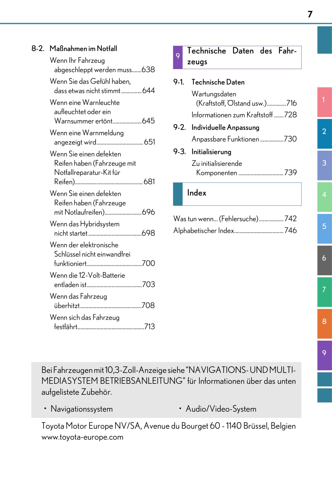 2017-2019 Lexus IS Manuel du propriétaire | Allemand