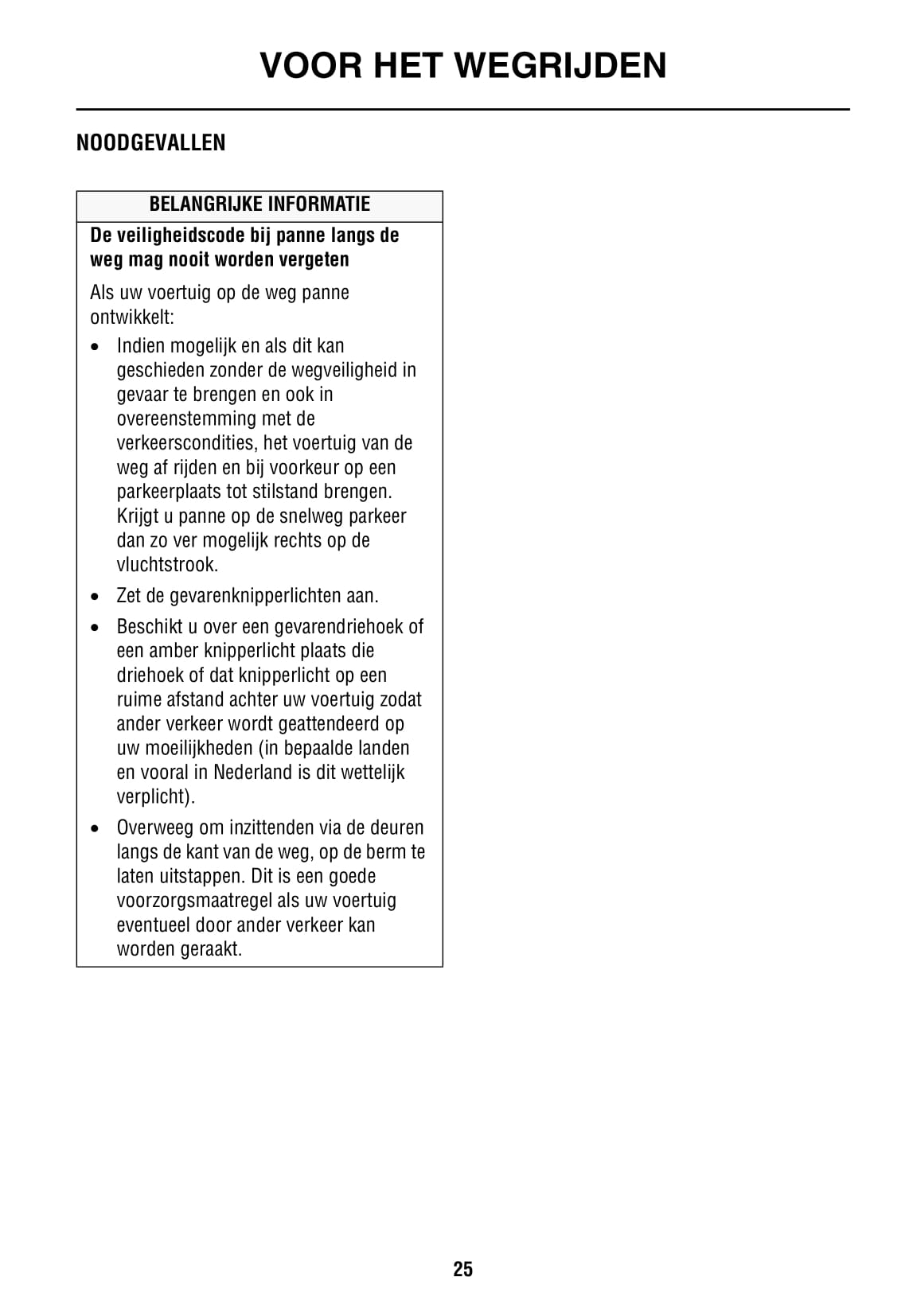 2003-2004 Land Rover Range Rover Gebruikershandleiding | Nederlands