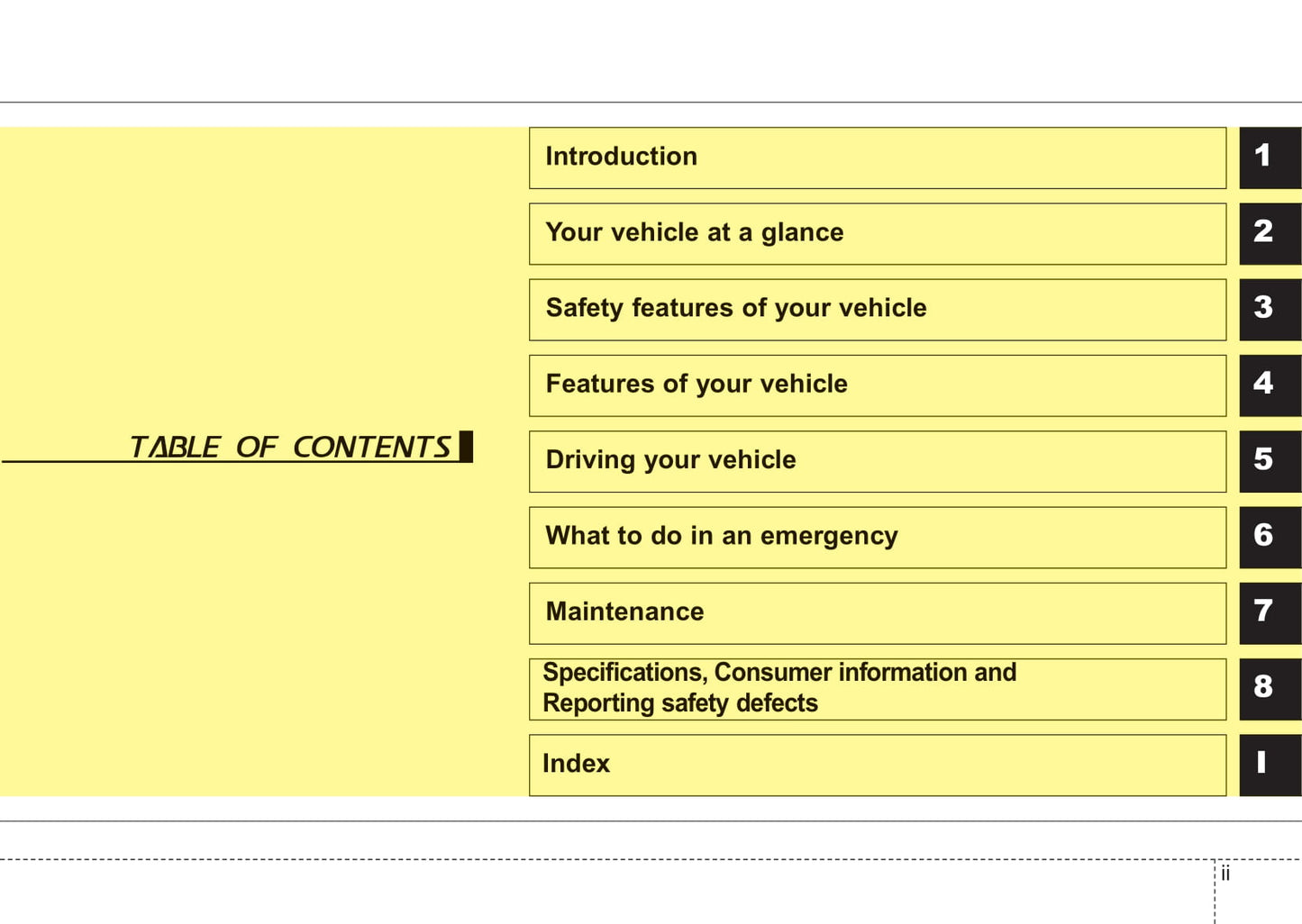 2016-2018 Kia Cadenza Manuel du propriétaire | Anglais